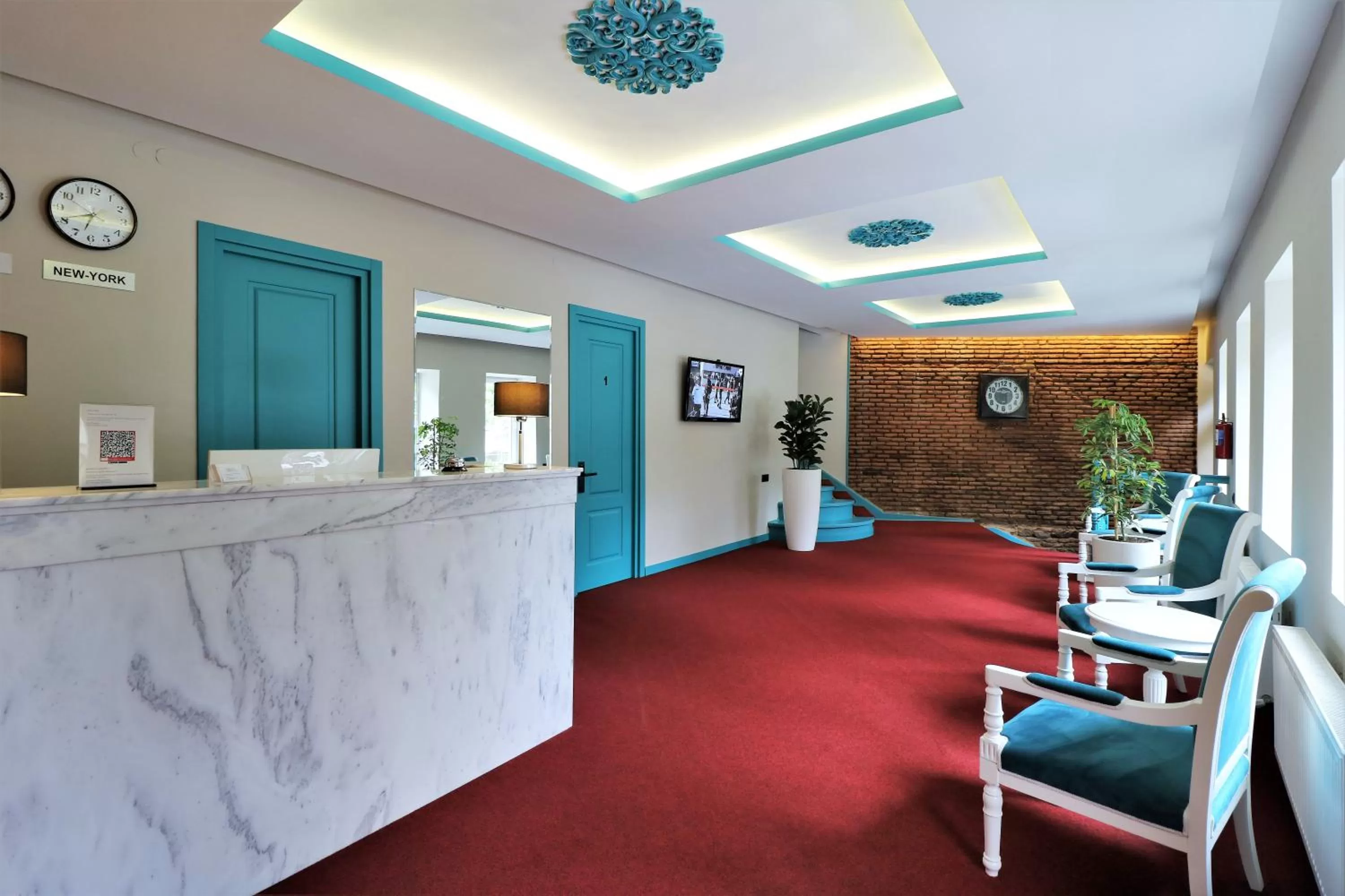 Lobby or reception in City Inn - Boutique Hotel Tbilisi