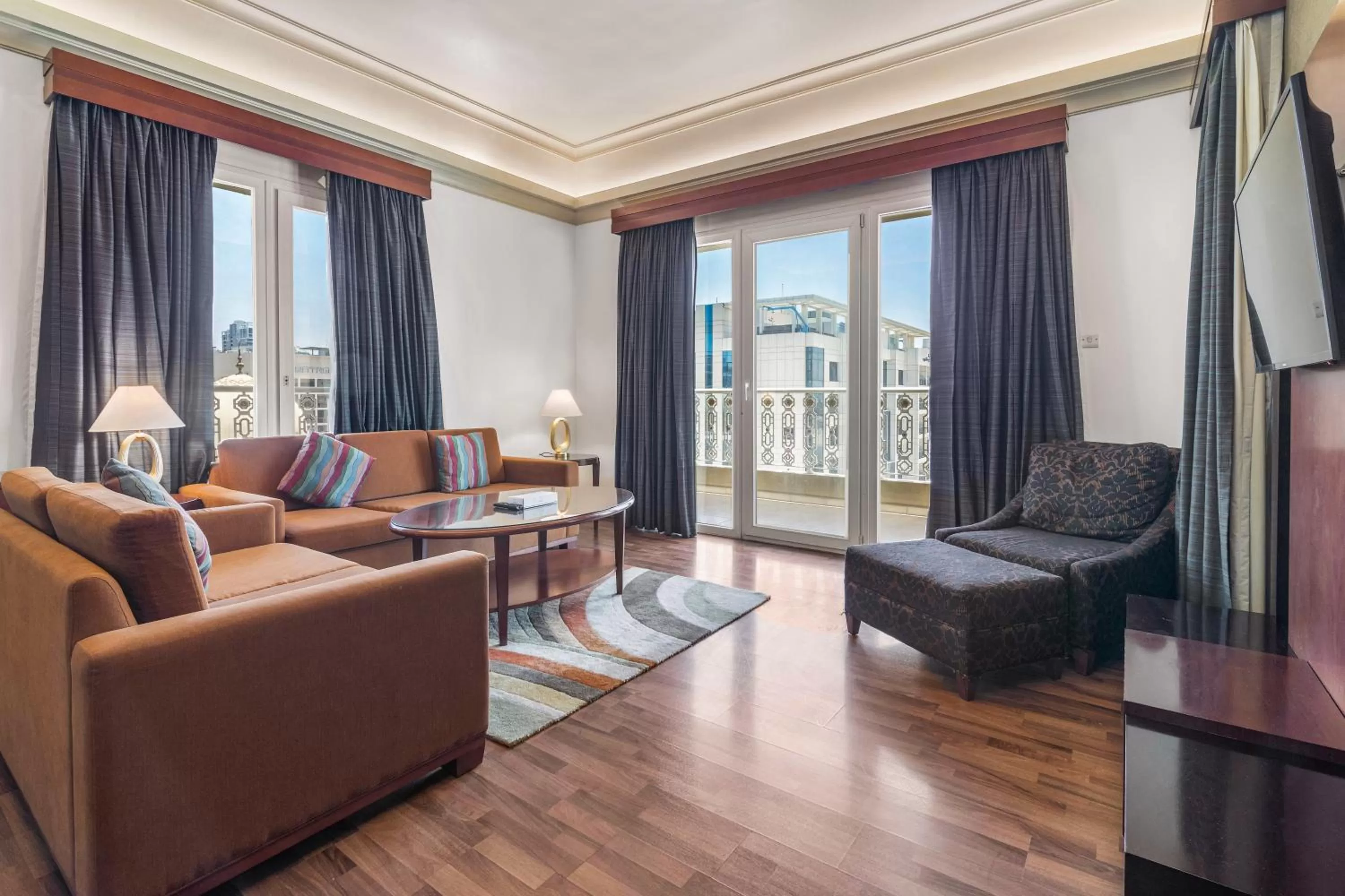 Living room in Al Khoory Hotel Apartments Al Barsha