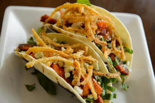 Food close-up in James F. Martin Inn