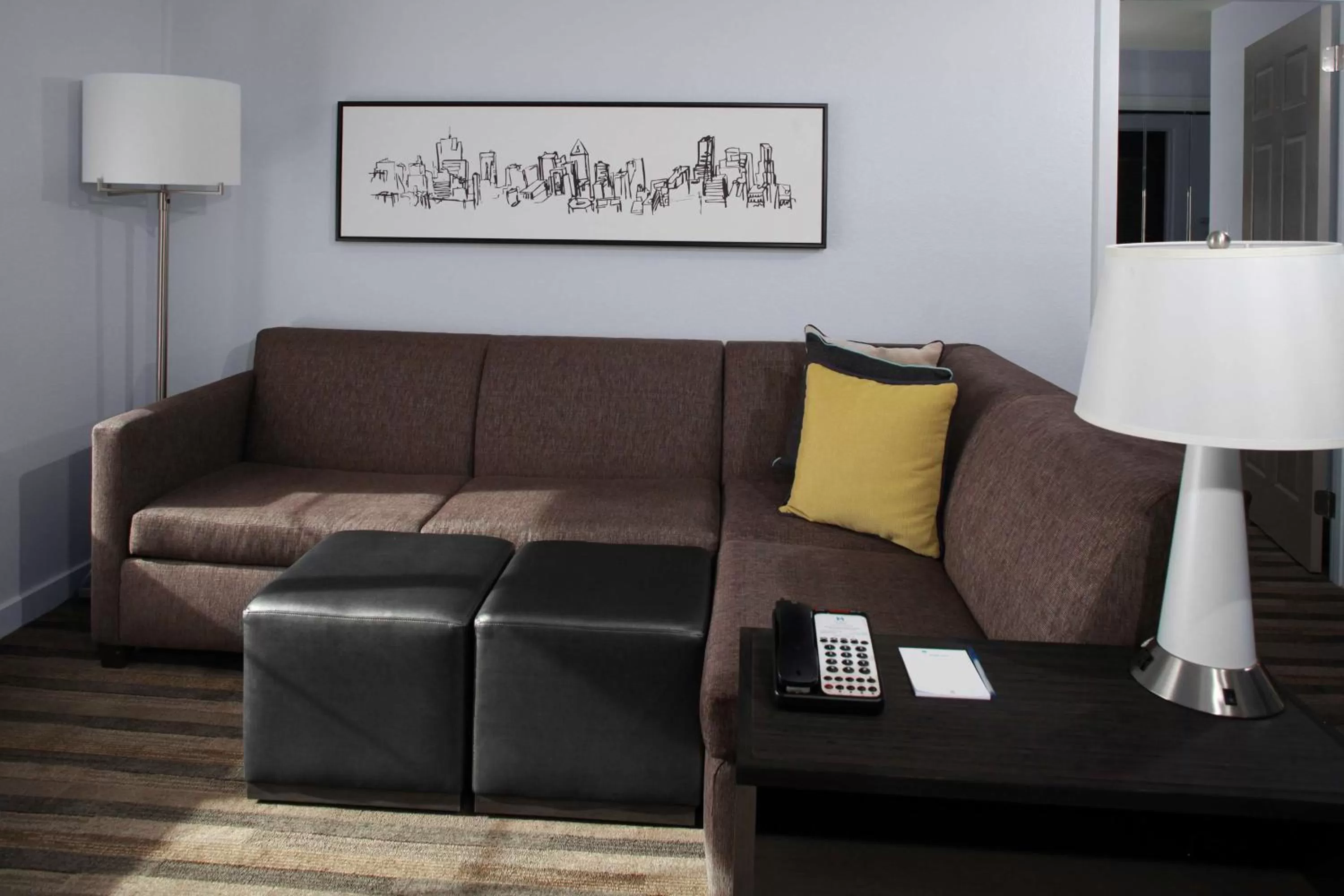 Photo of the whole room in Hyatt House Sterling/Dulles Airport North