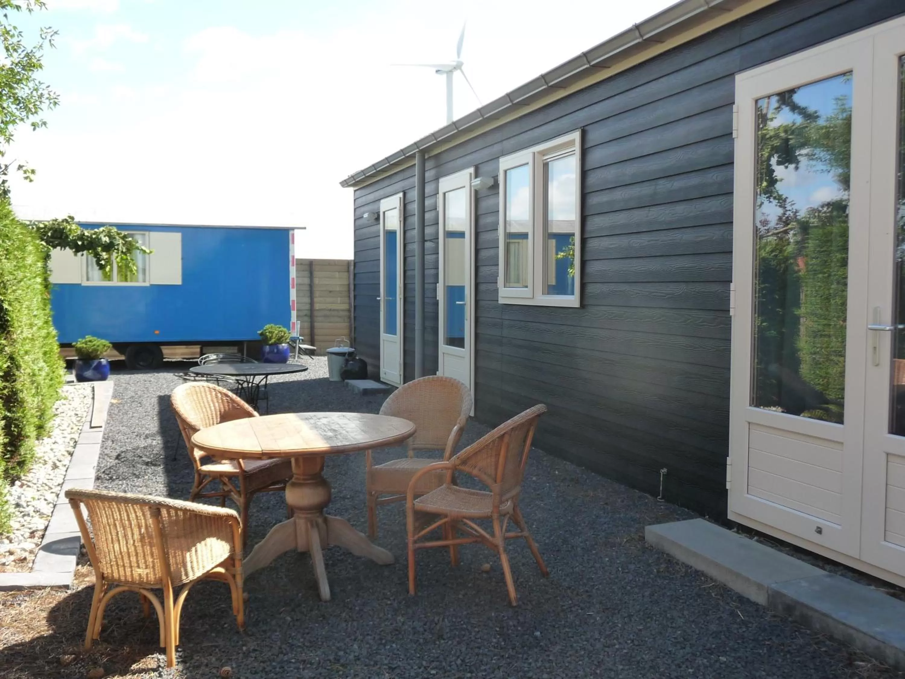 Facade/entrance in B&B “Te Warskip bij BlokVis”