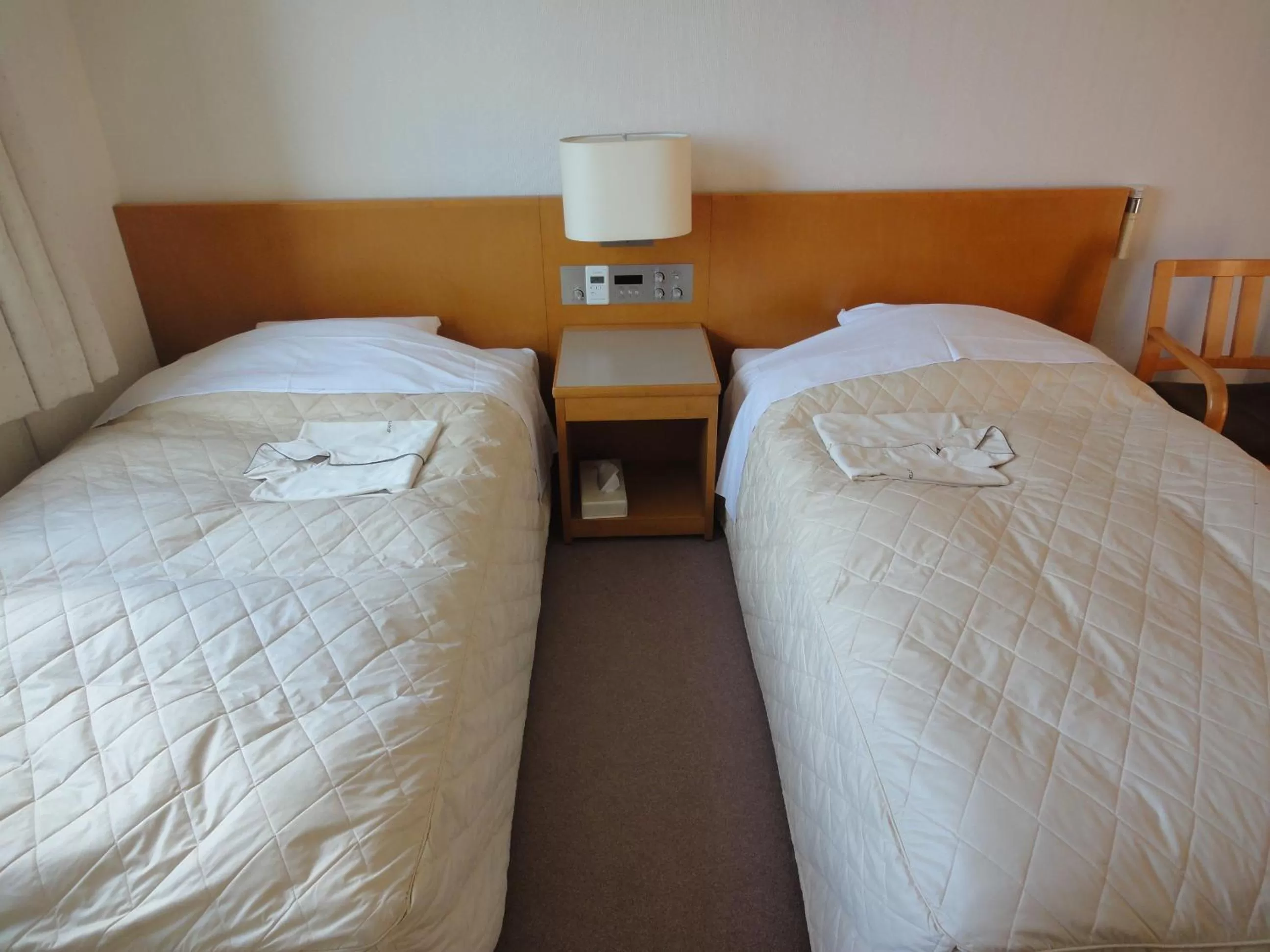 Bed in Hiroshima International Youth House JMS Aster Plaza