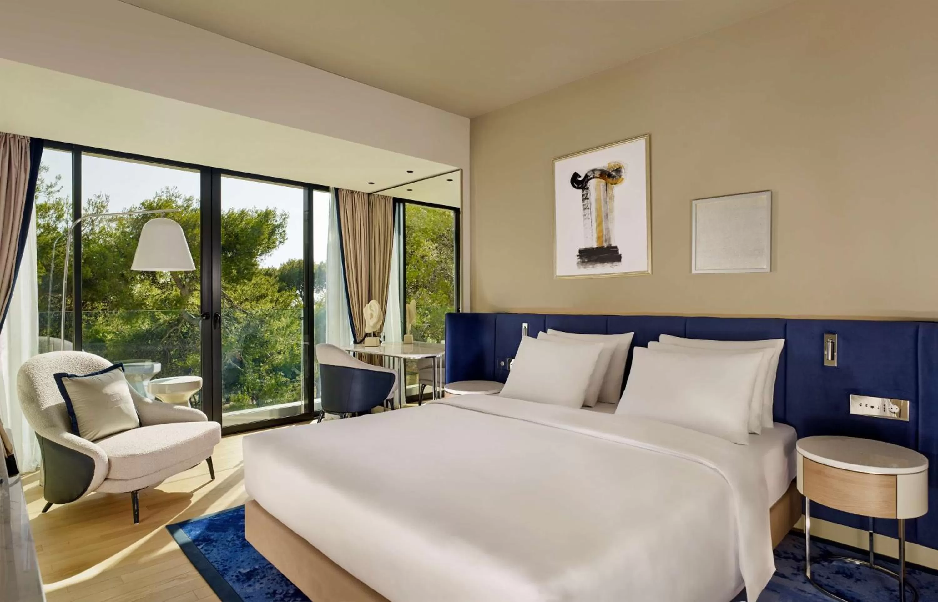 Bedroom, Bed in Grand Hotel Brioni Pula, A Radisson Collection Hotel