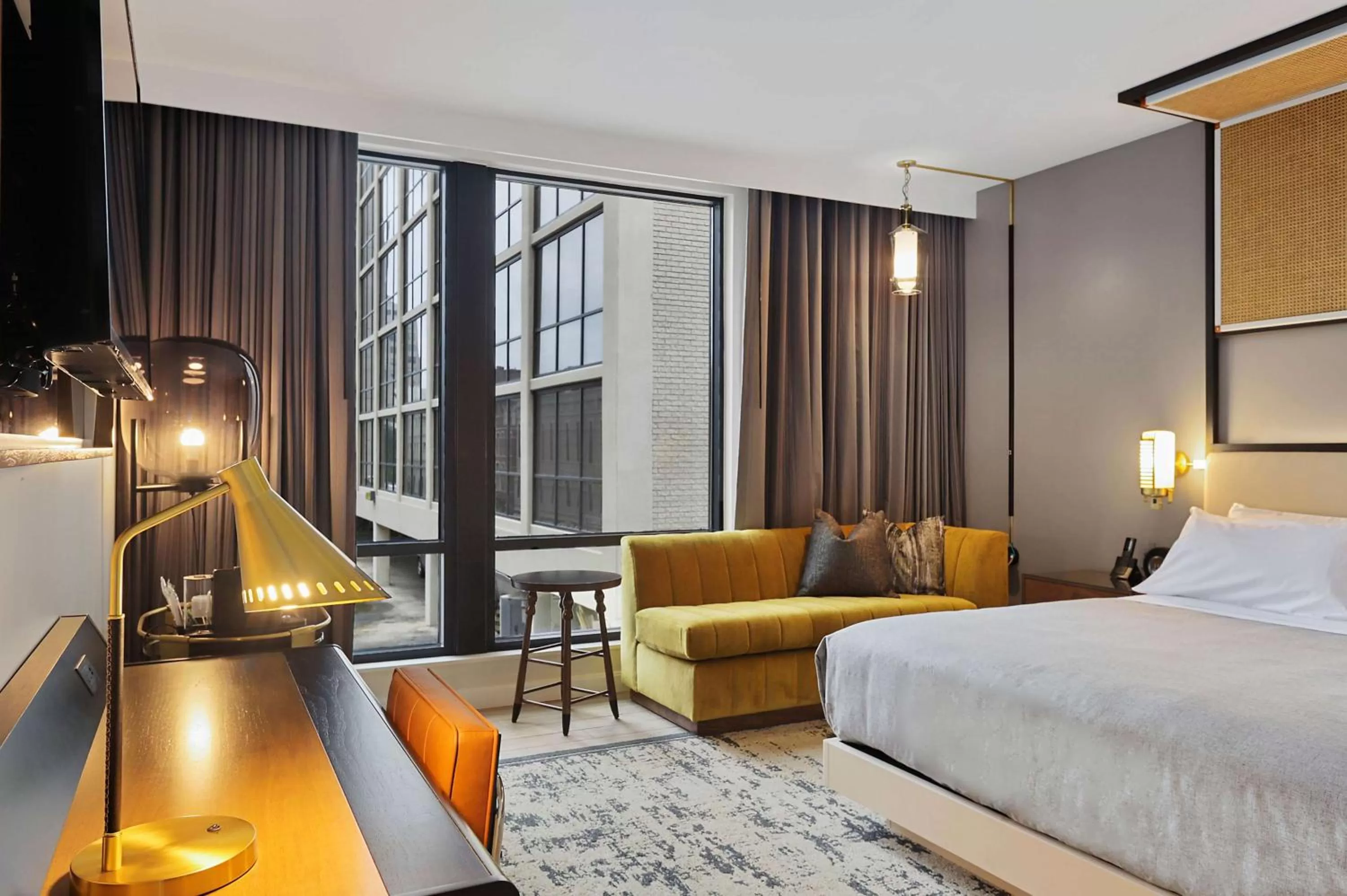 Living room, Bed in Canopy By Hilton Memphis Downtown