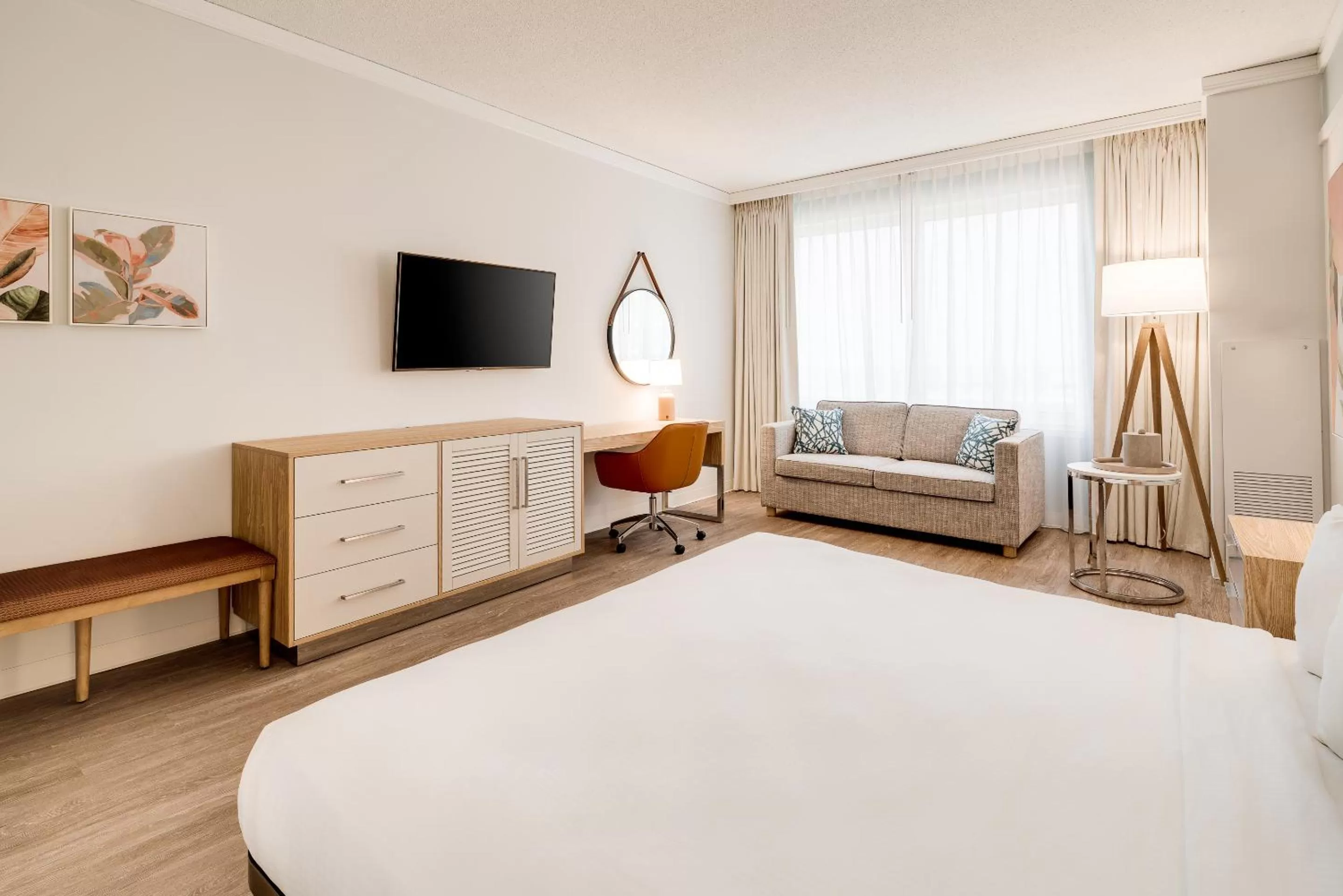 Bed in Showboat Hotel Atlantic City