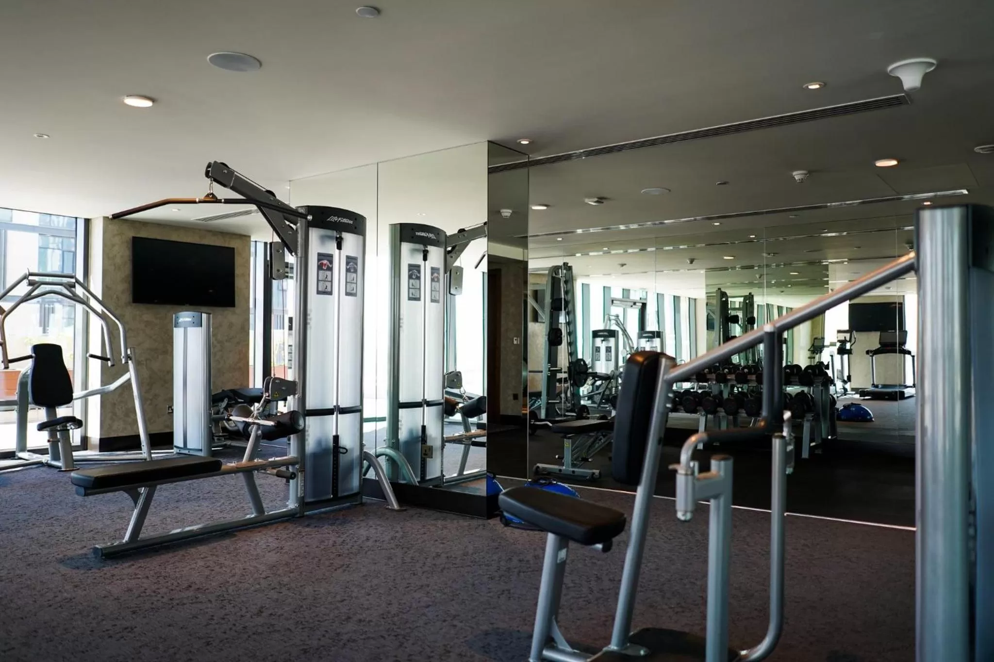 Fitness centre/facilities in Holiday Inn Dubai Al-Maktoum Airport by IHG