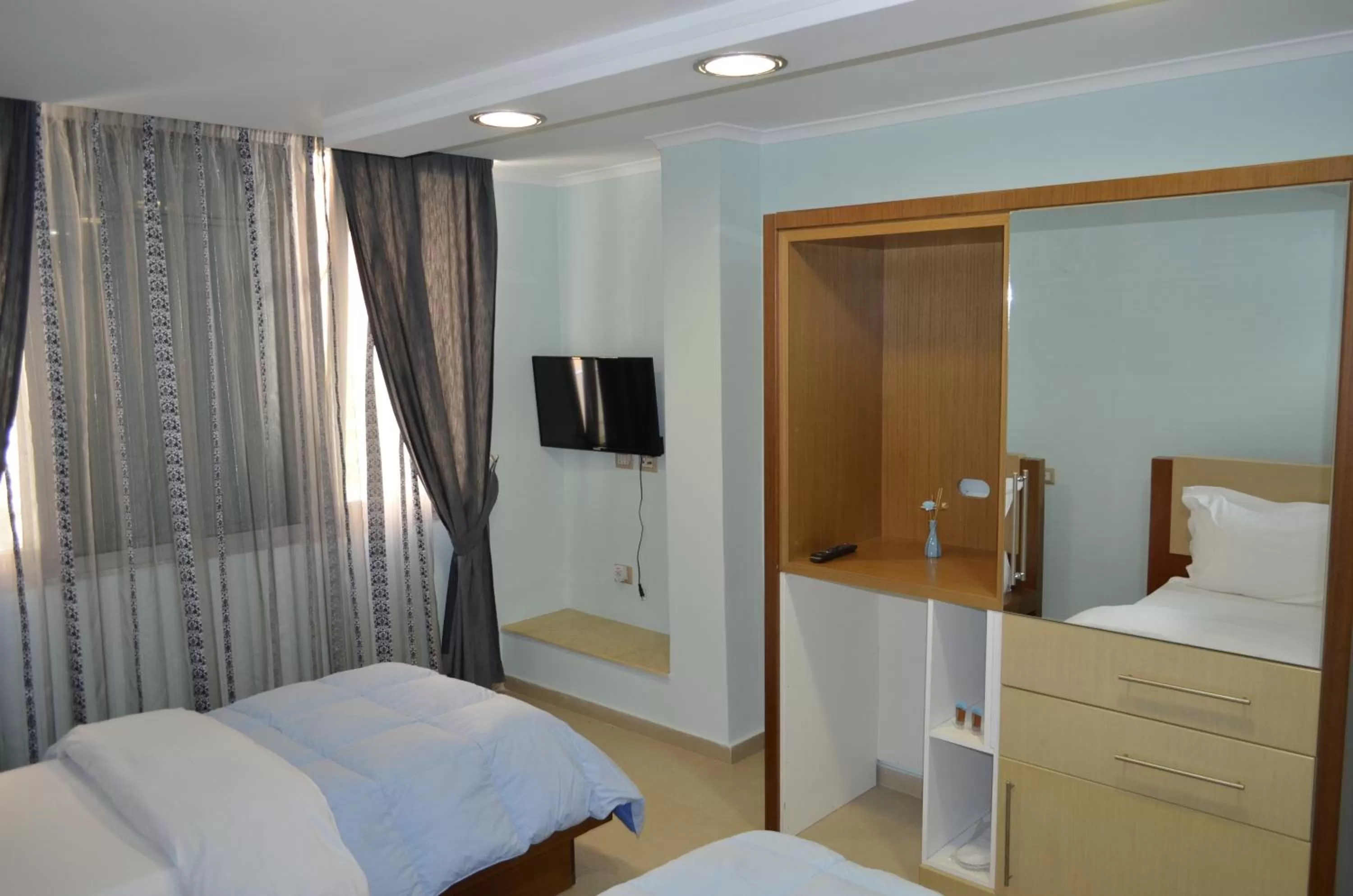 Bed in Hotel Piemonte