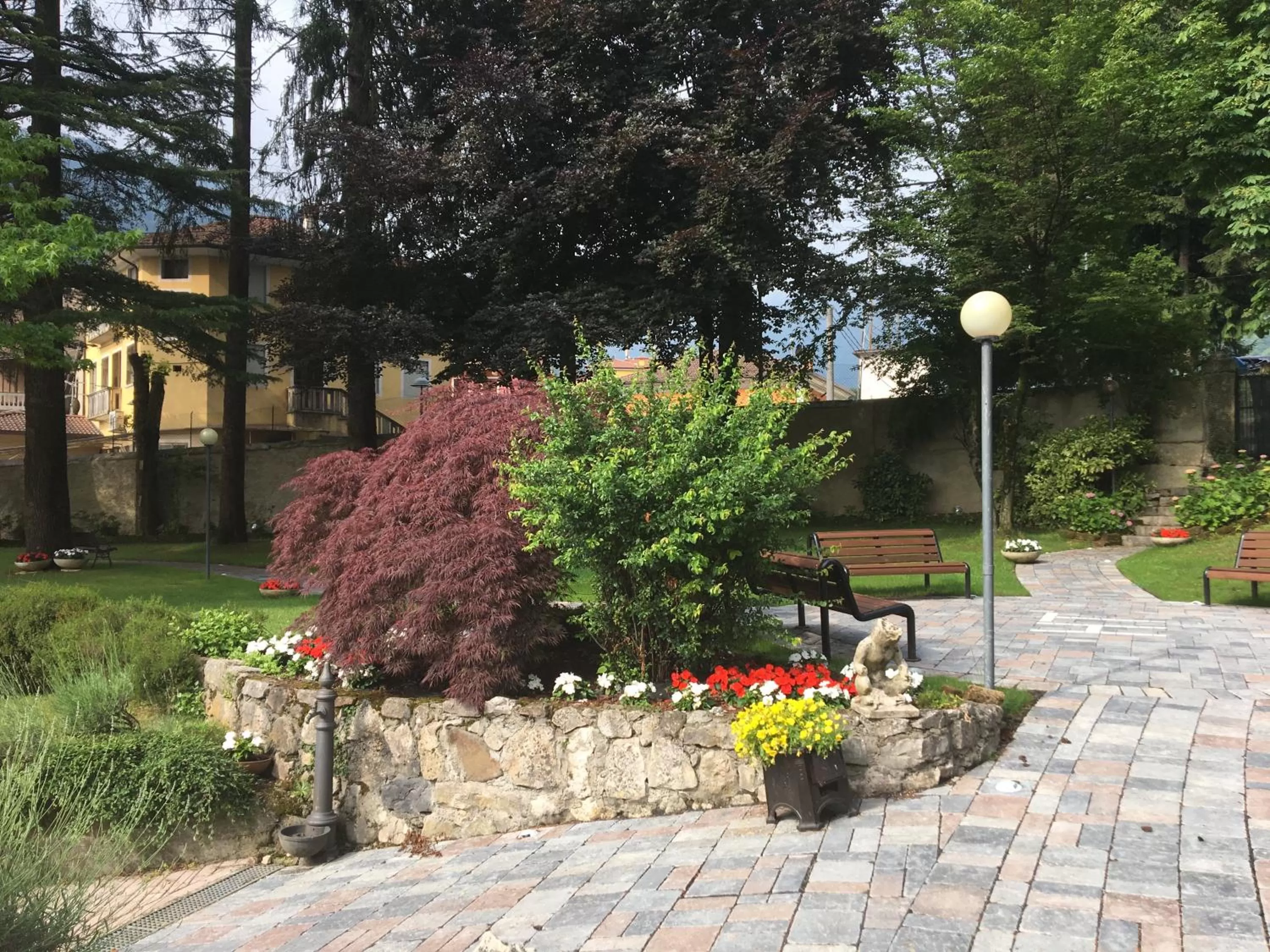 Garden in Hotel Trettenero