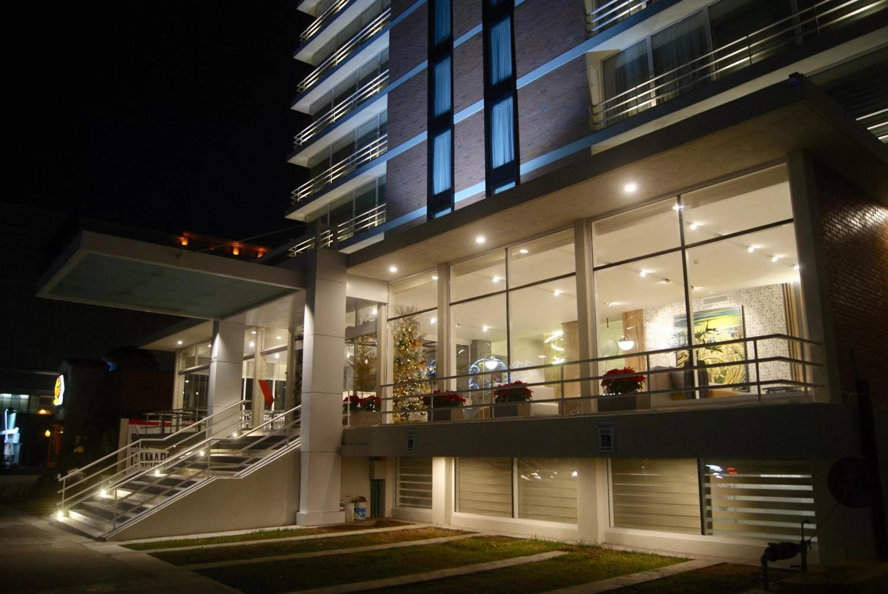 Property building in Hotel Velvet Plaza