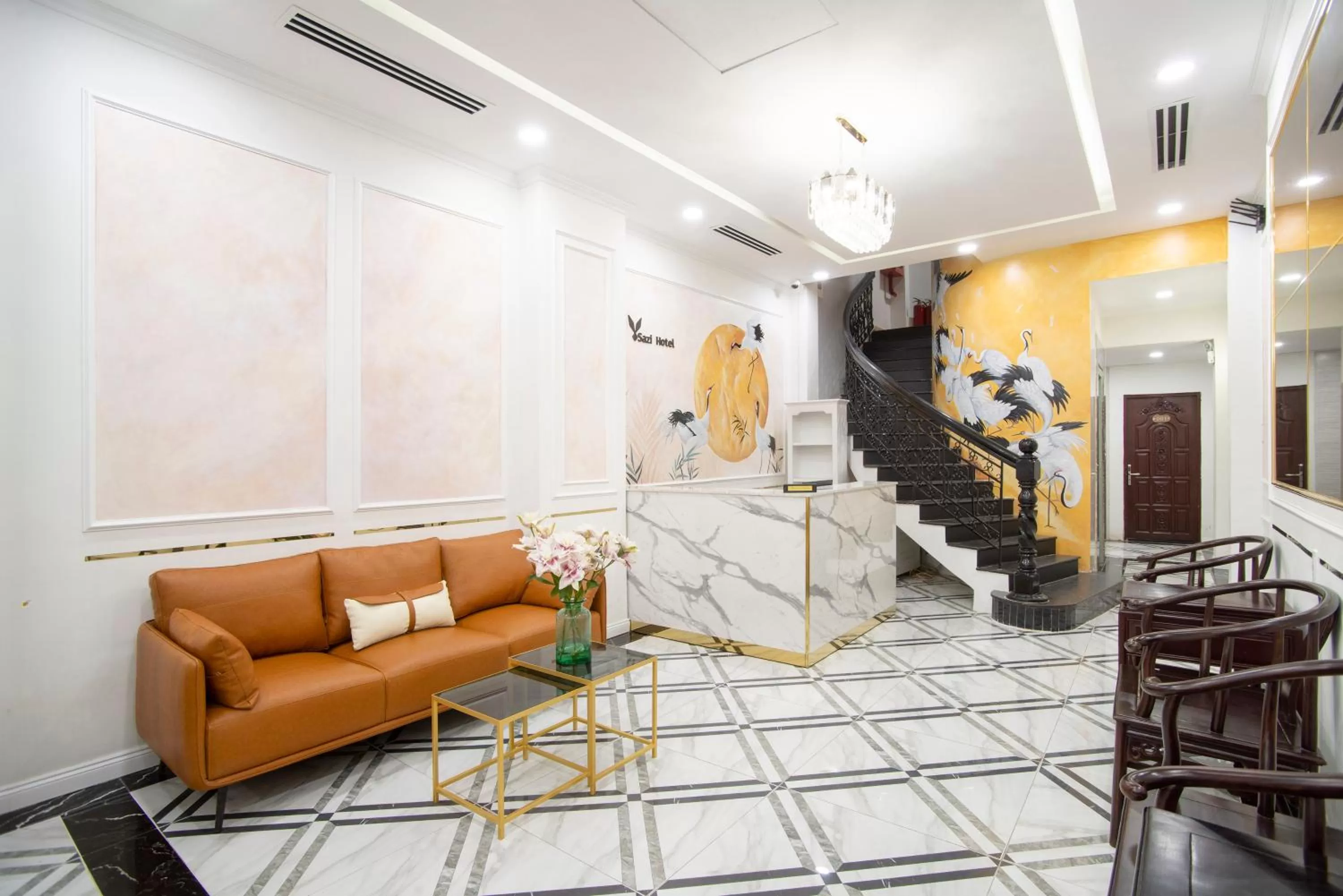 Lobby or reception in SAZI BEN THANH Hotel HCM