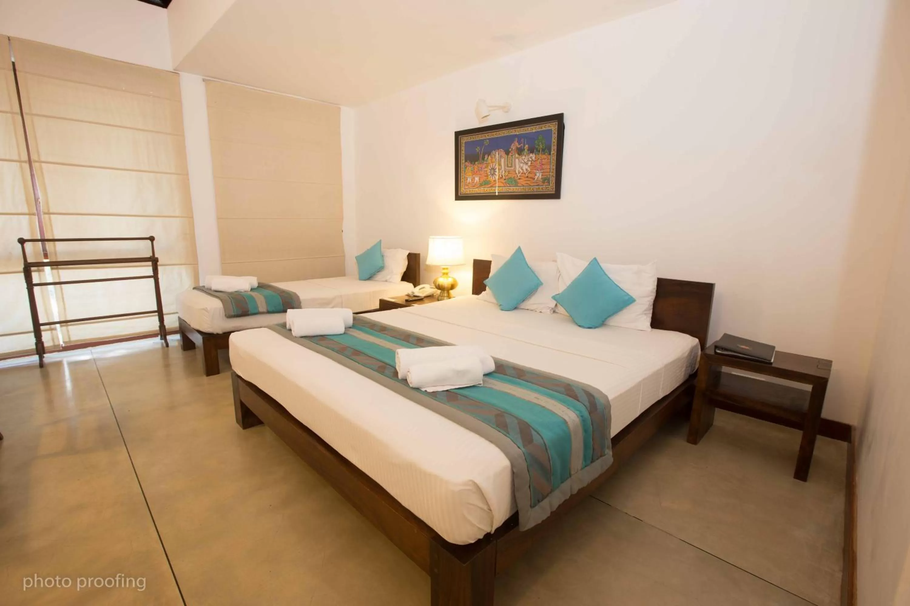 Photo of the whole room, Bed in Jaffna Heritage Hotel