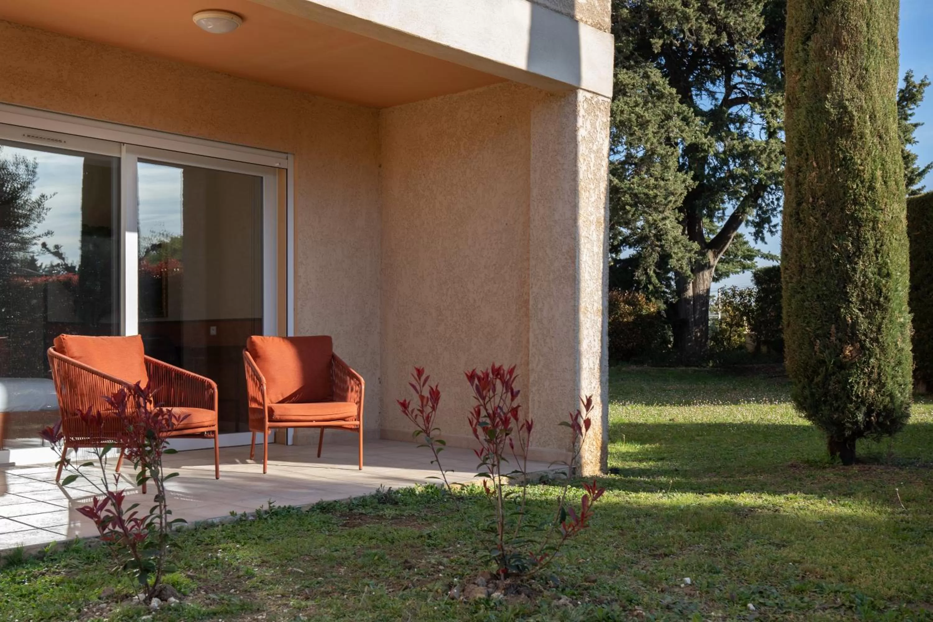 Balcony/Terrace in Hôtel La Perna