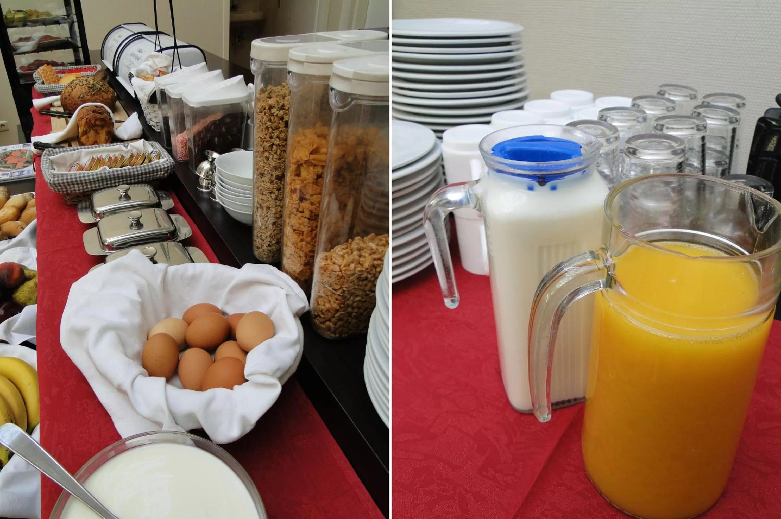 Buffet breakfast in Hotel De Lange Jammer