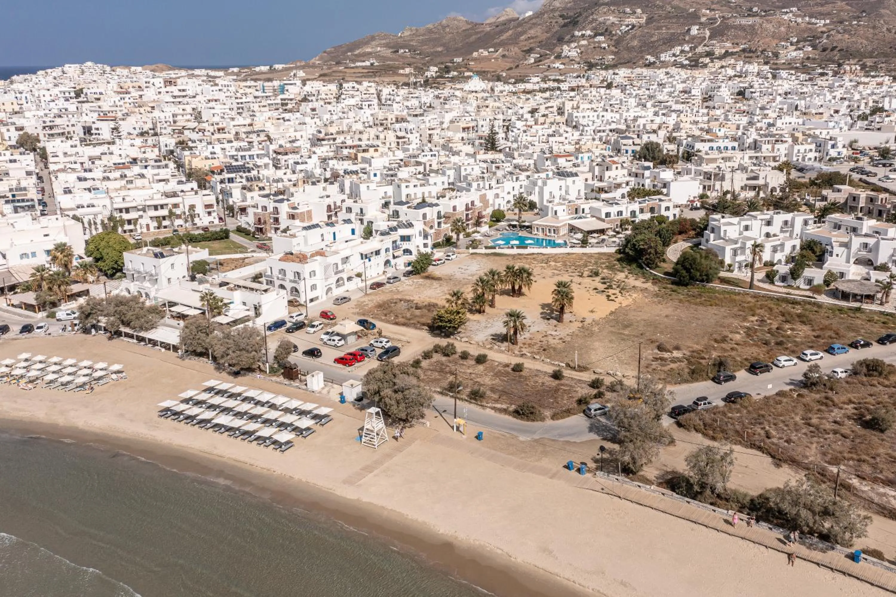 Bird's eye view in Naxos Resort Beach Hotel