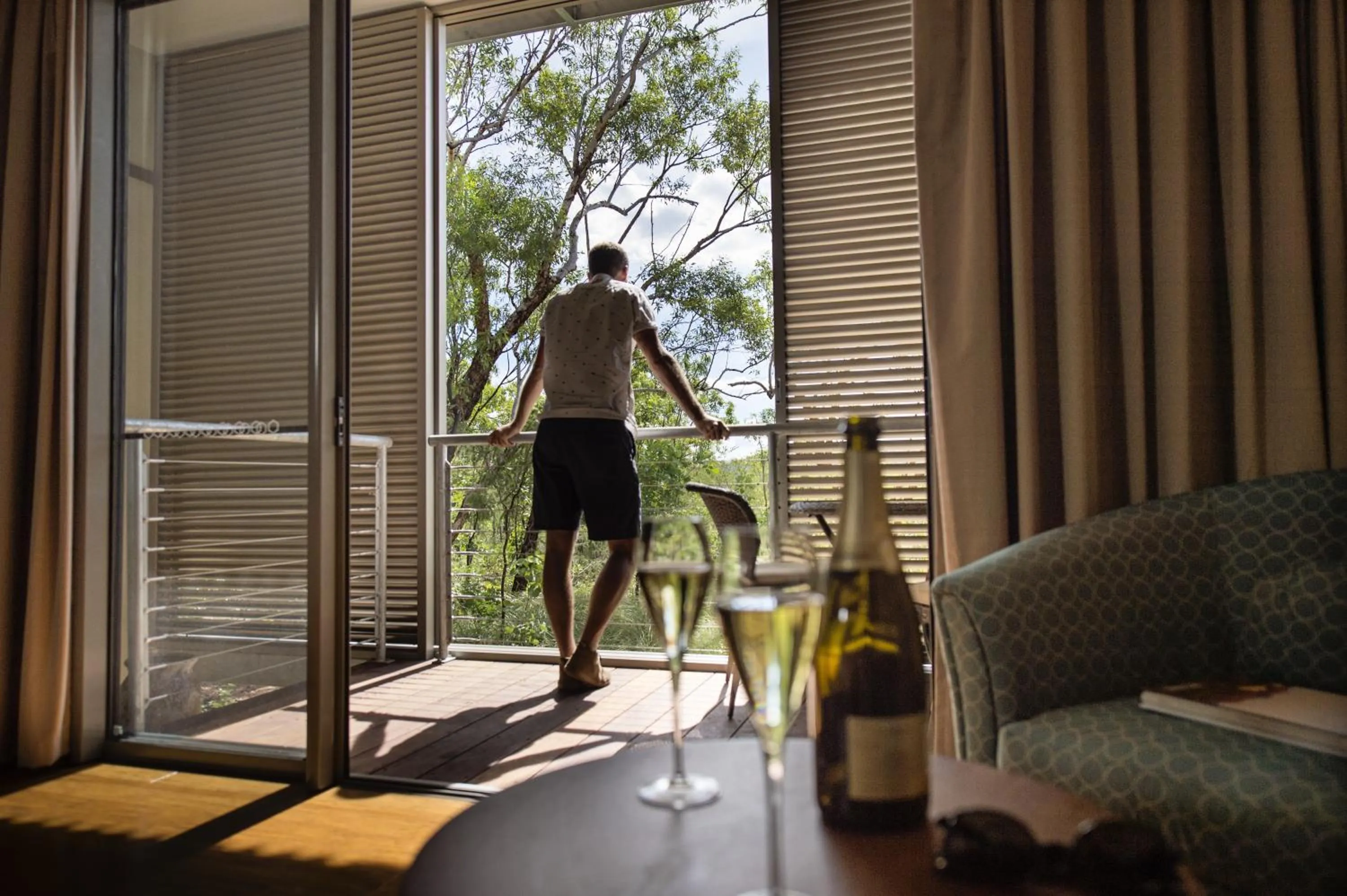 Balcony/Terrace in Cicada Lodge