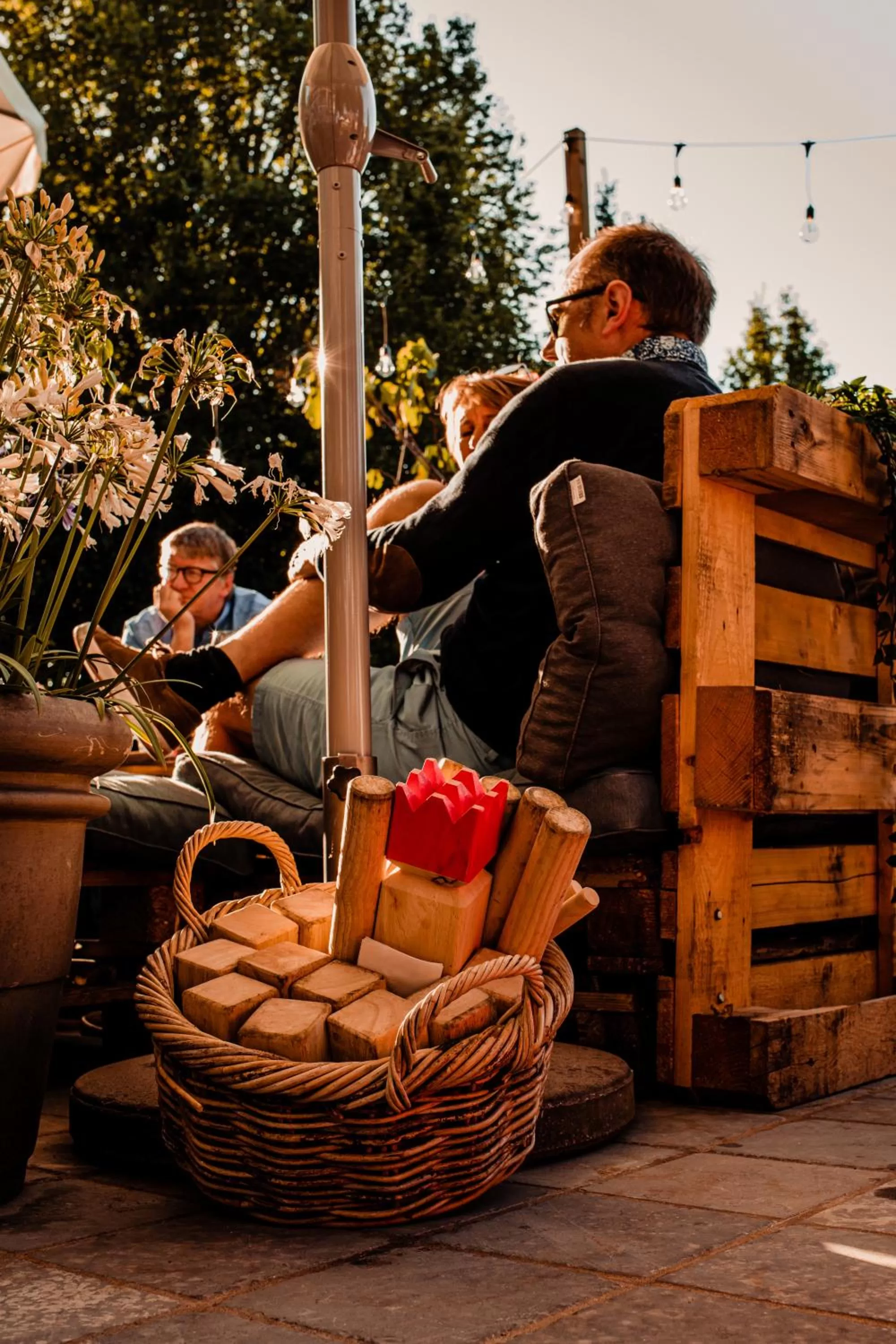 Balcony/Terrace in B&B 't Kasteel & 't Koetshuys