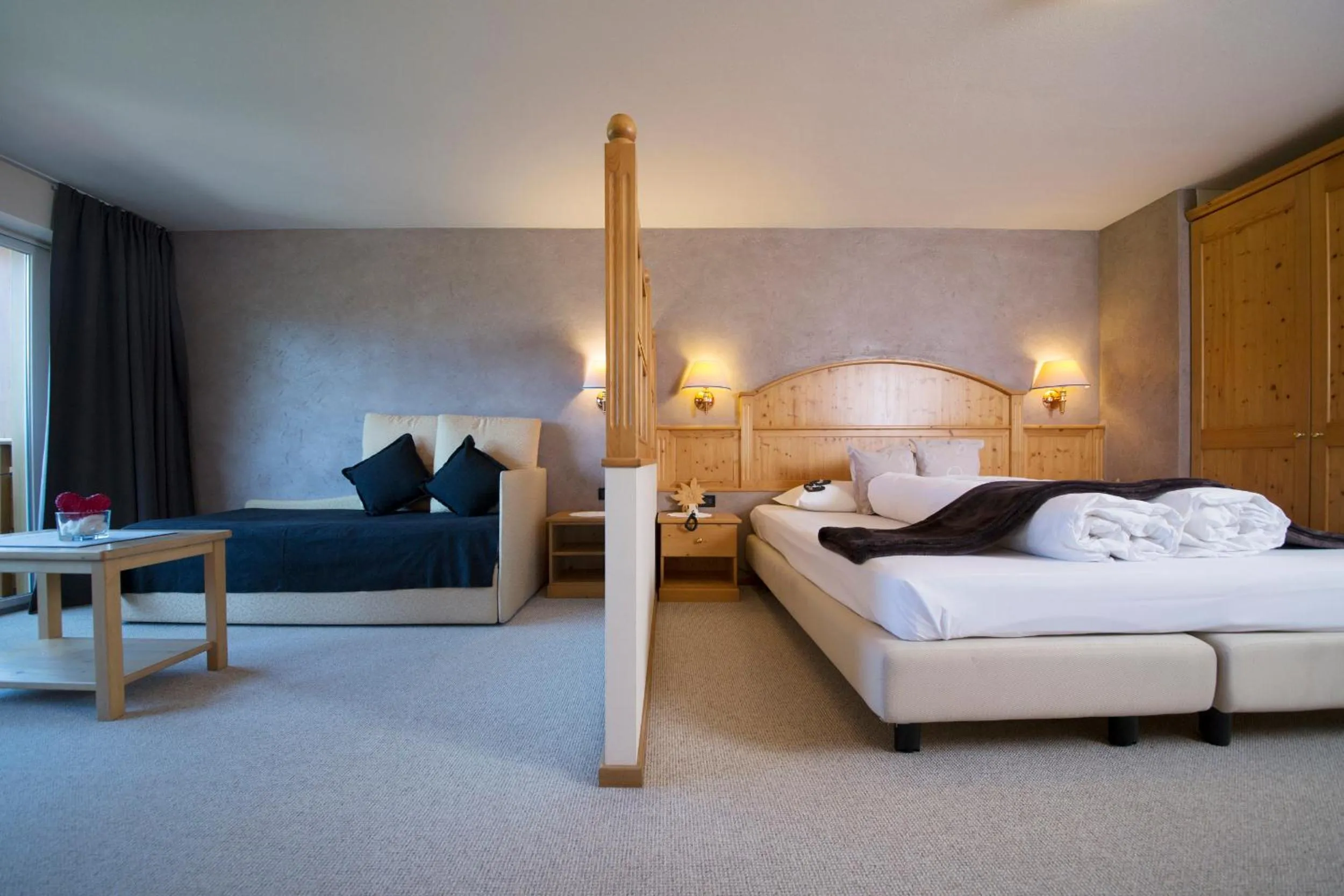 Living room, Bed in Olympic SPA Hotel - Adults Only