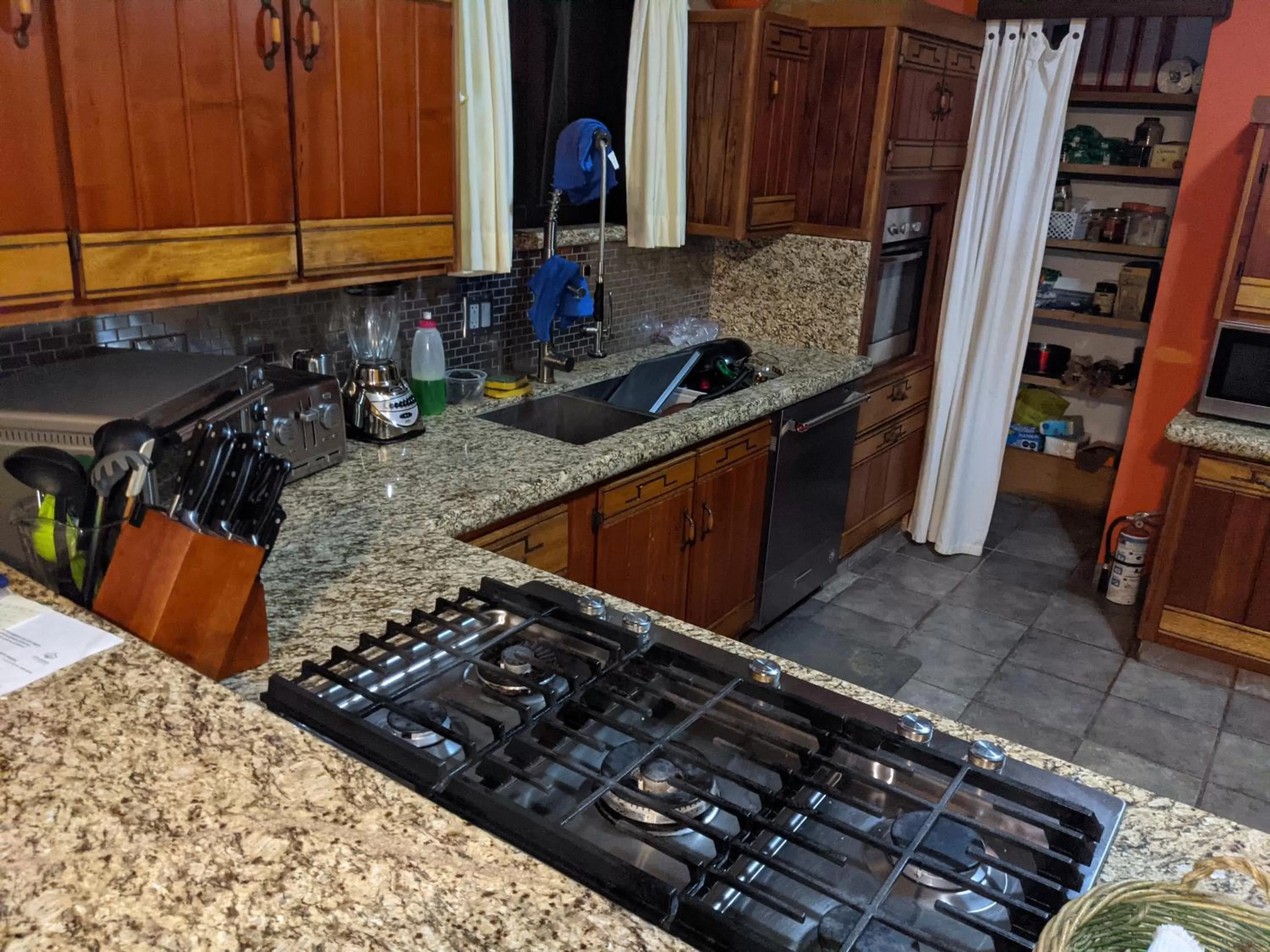 Kitchen or kitchenette in Hacienda De Palmas