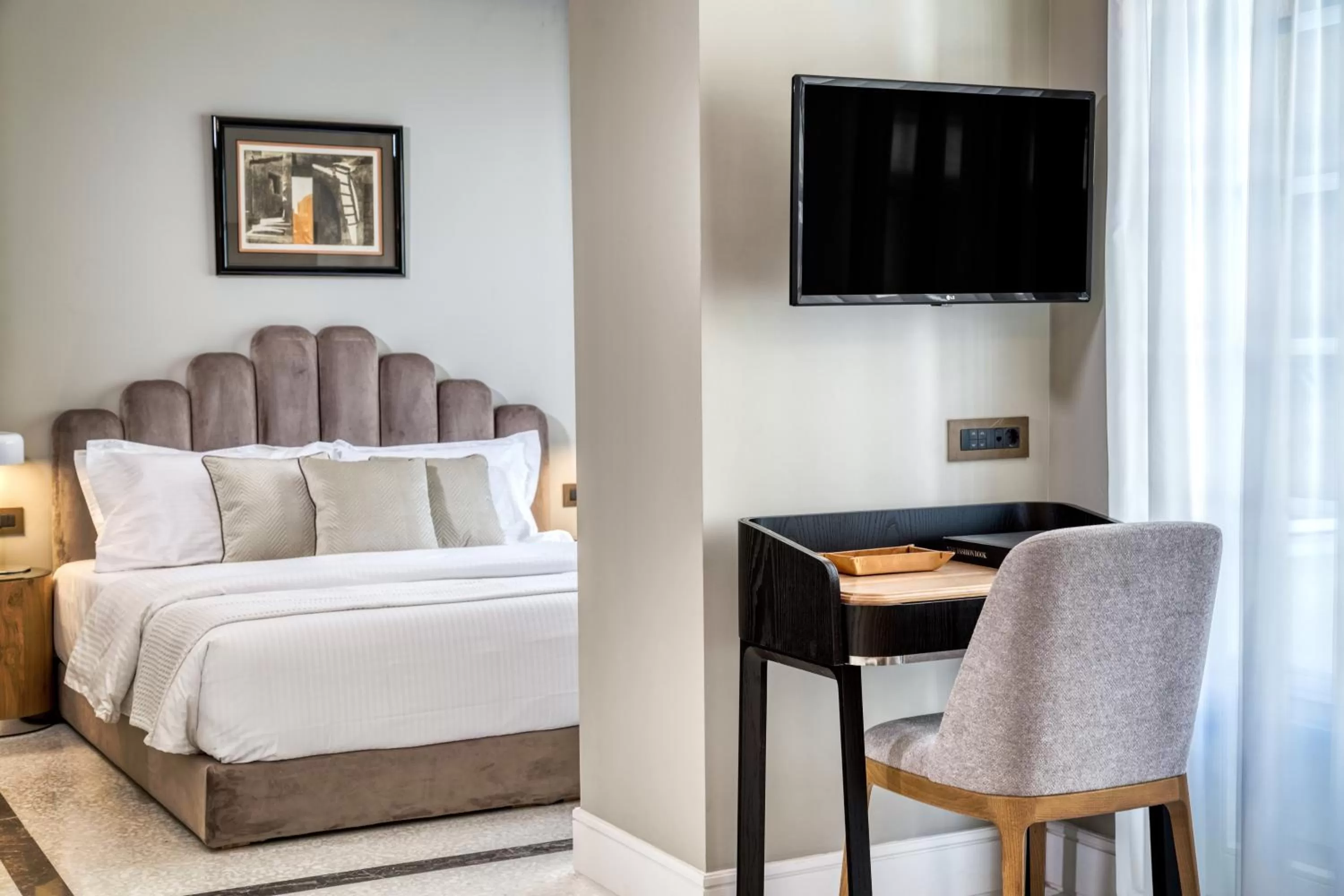 Living room, Bed in Athenian Foss