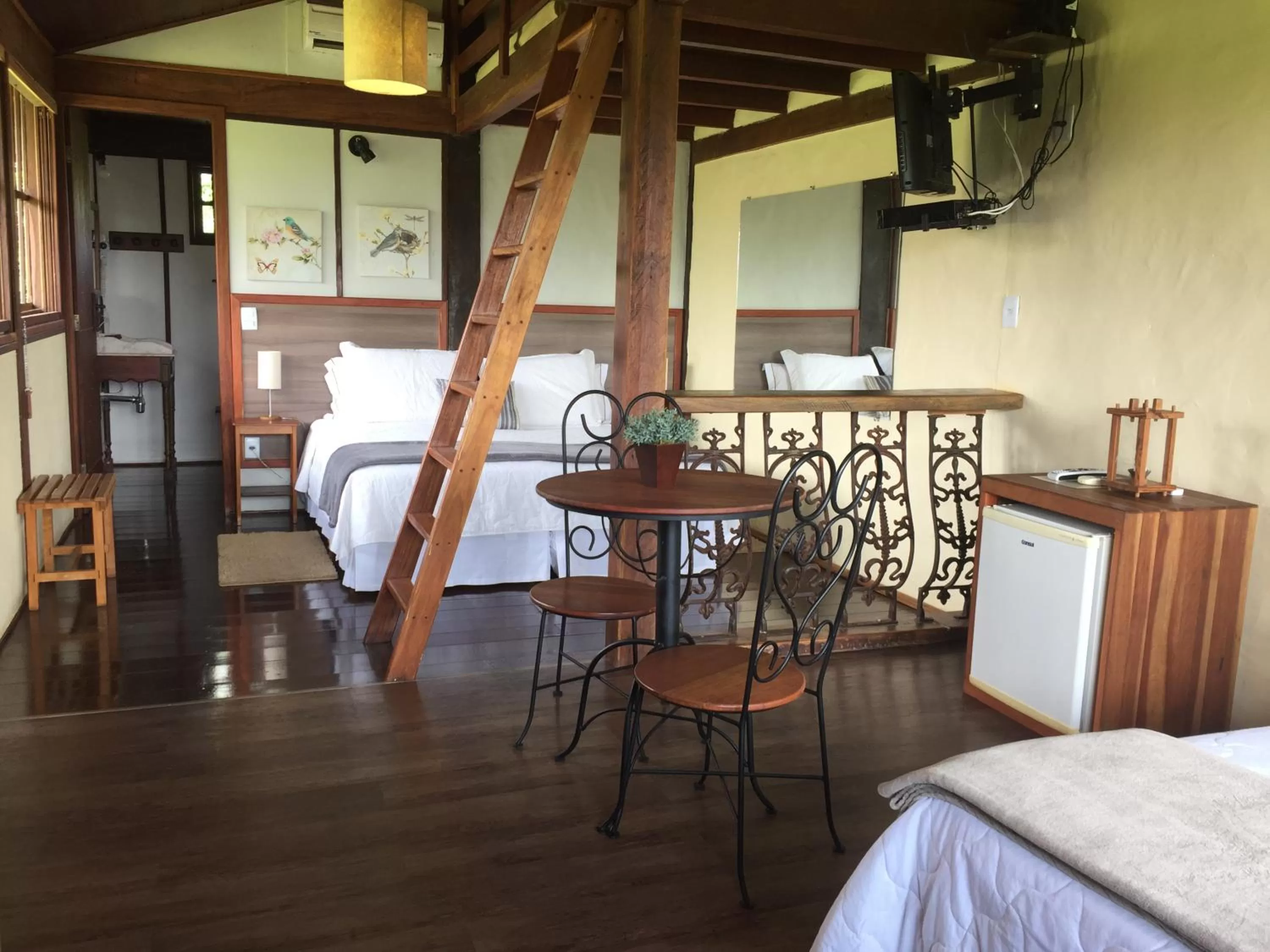 Bed in Hotel Santa Esmeralda