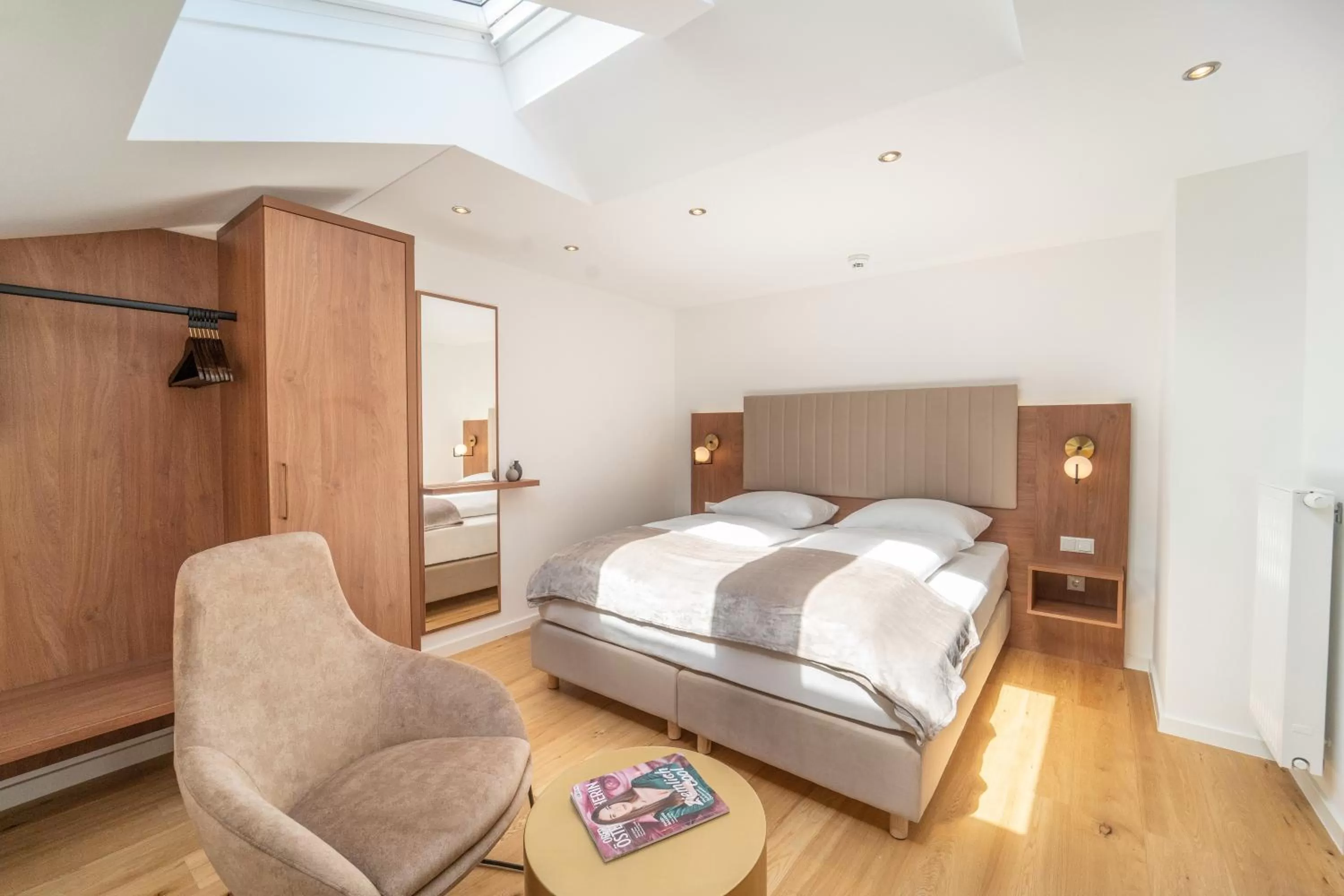 Bedroom, Bed in das mondsee