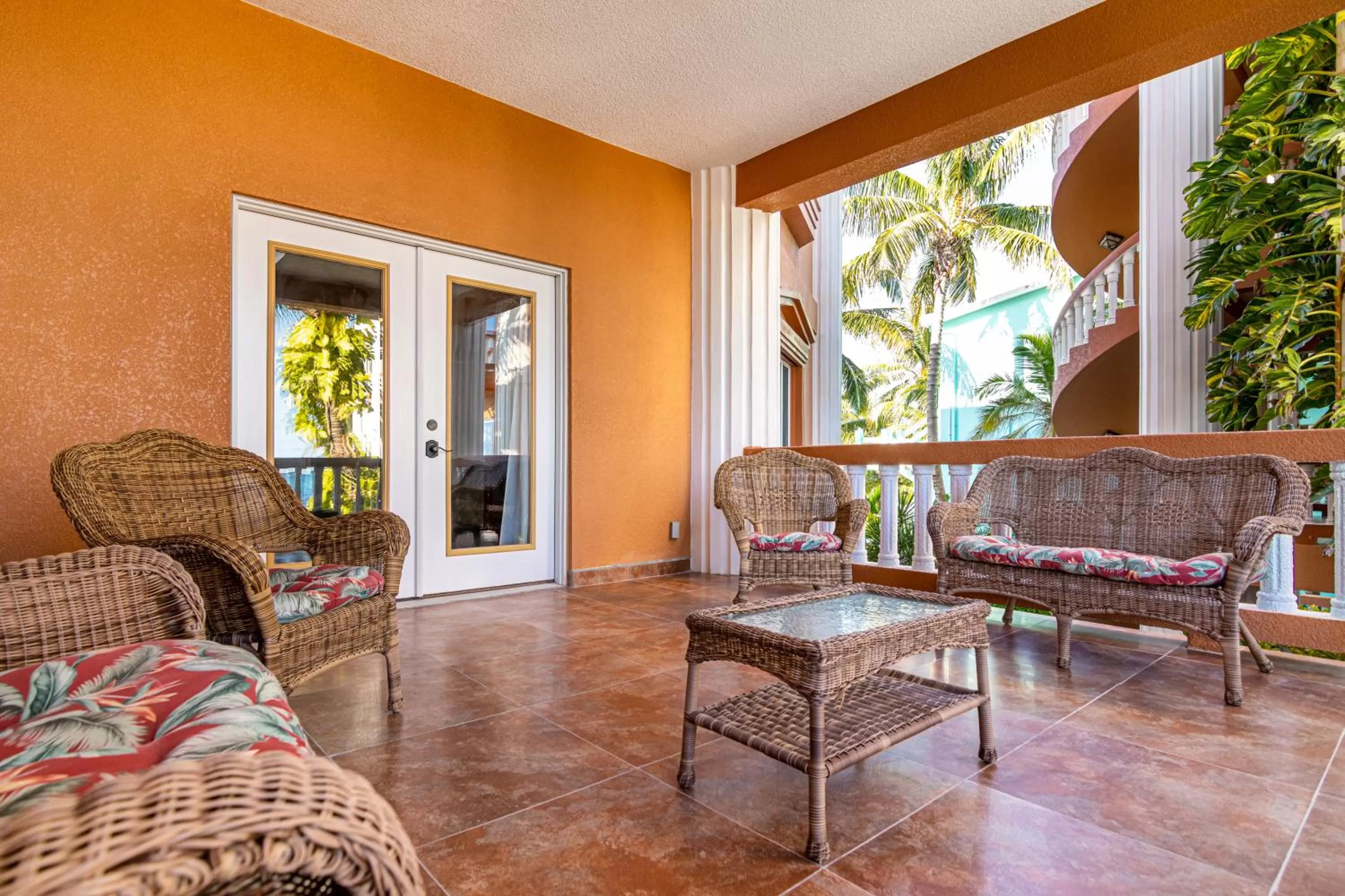 Patio, Seating Area in Lighthouse Beach Villas