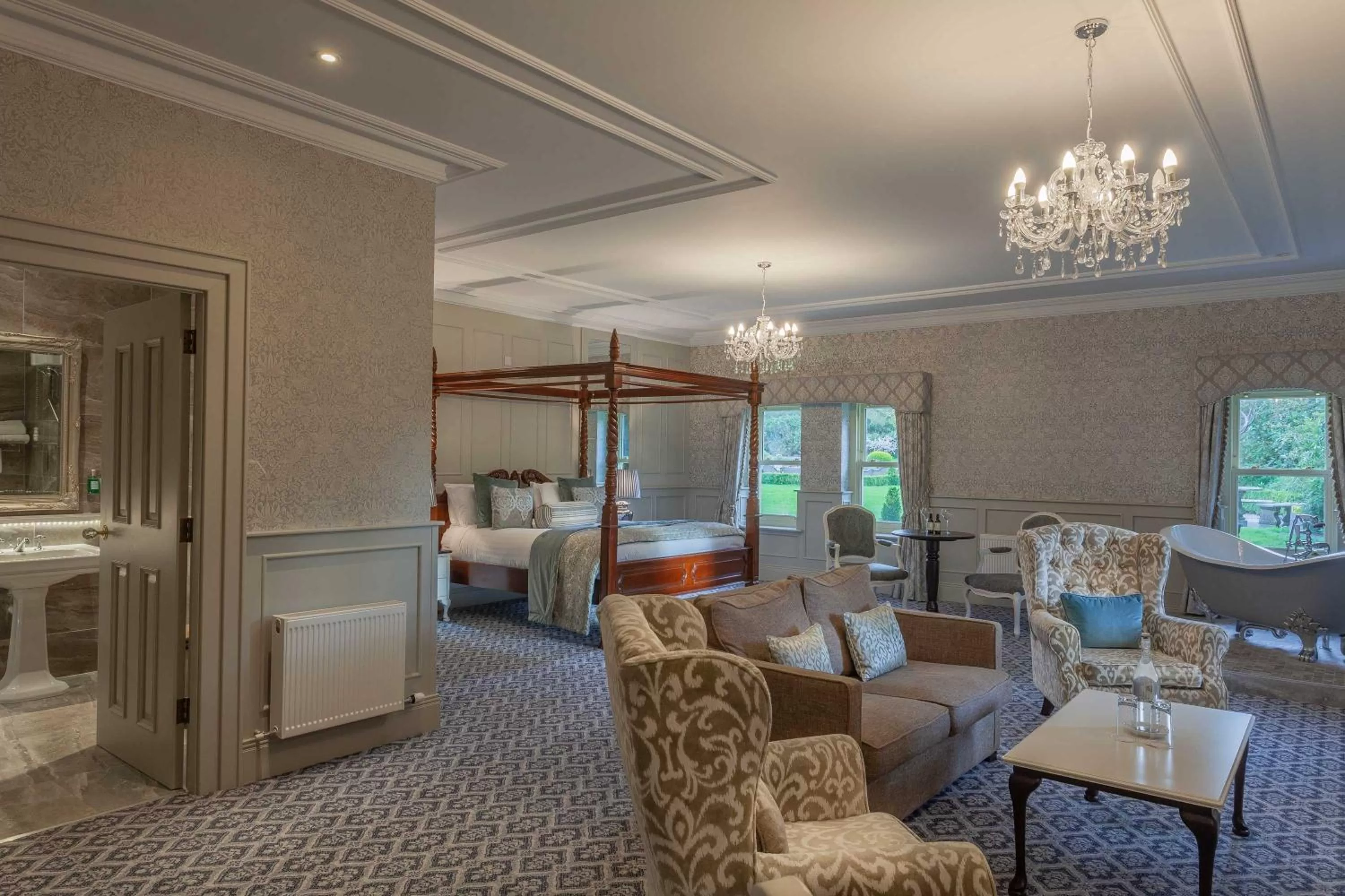 Bed in Ballyseede Castle