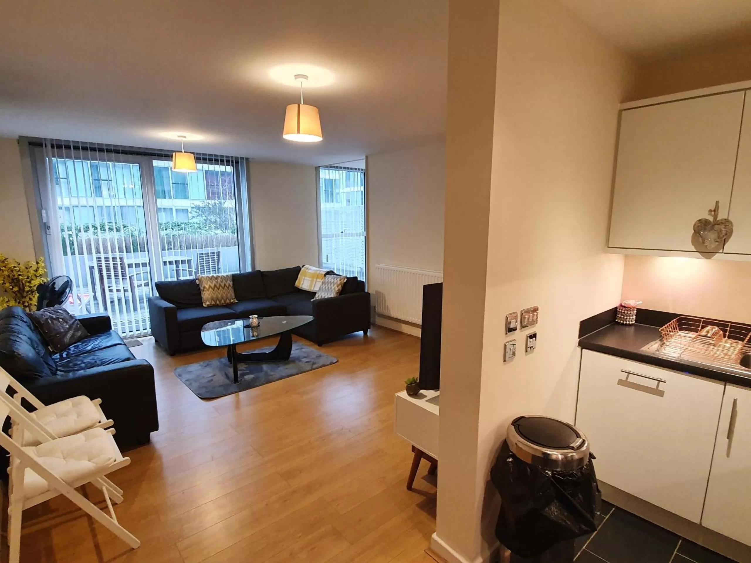 Living room, Seating Area in Dazzon Apartments - HUB - Central MK