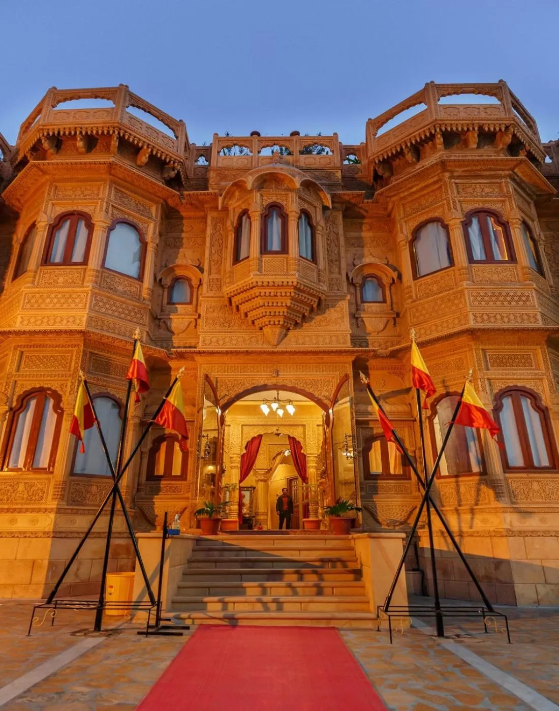 Facade/entrance in Hotel Lal Garh Fort And Palace