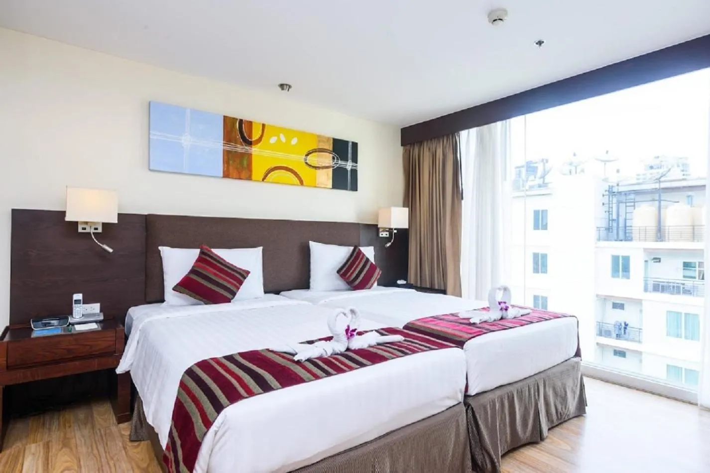 City view, Bed in Lohas Residences Sukhumvit 2