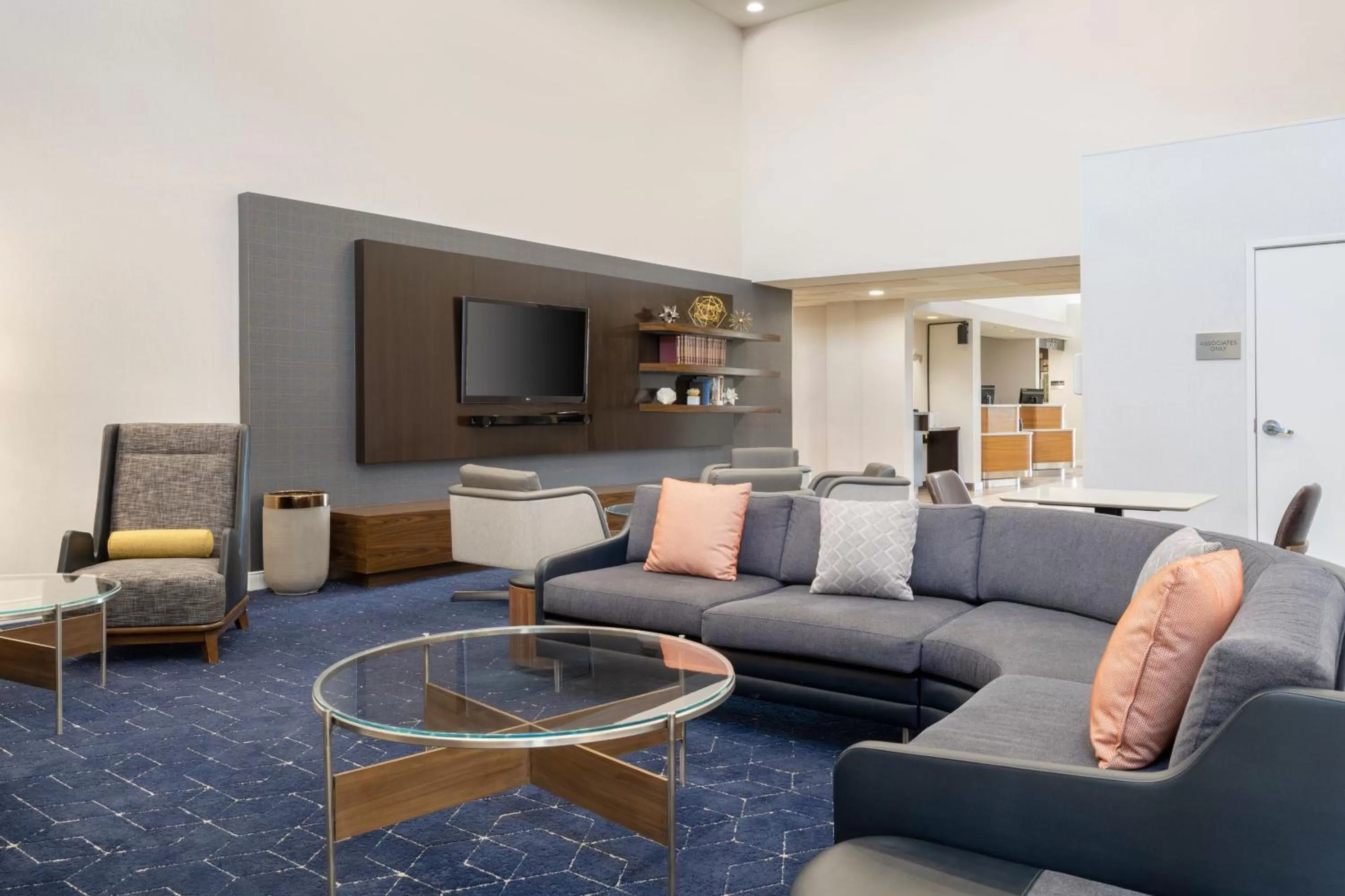 Lobby or reception in Courtyard Salt Lake City Airport
