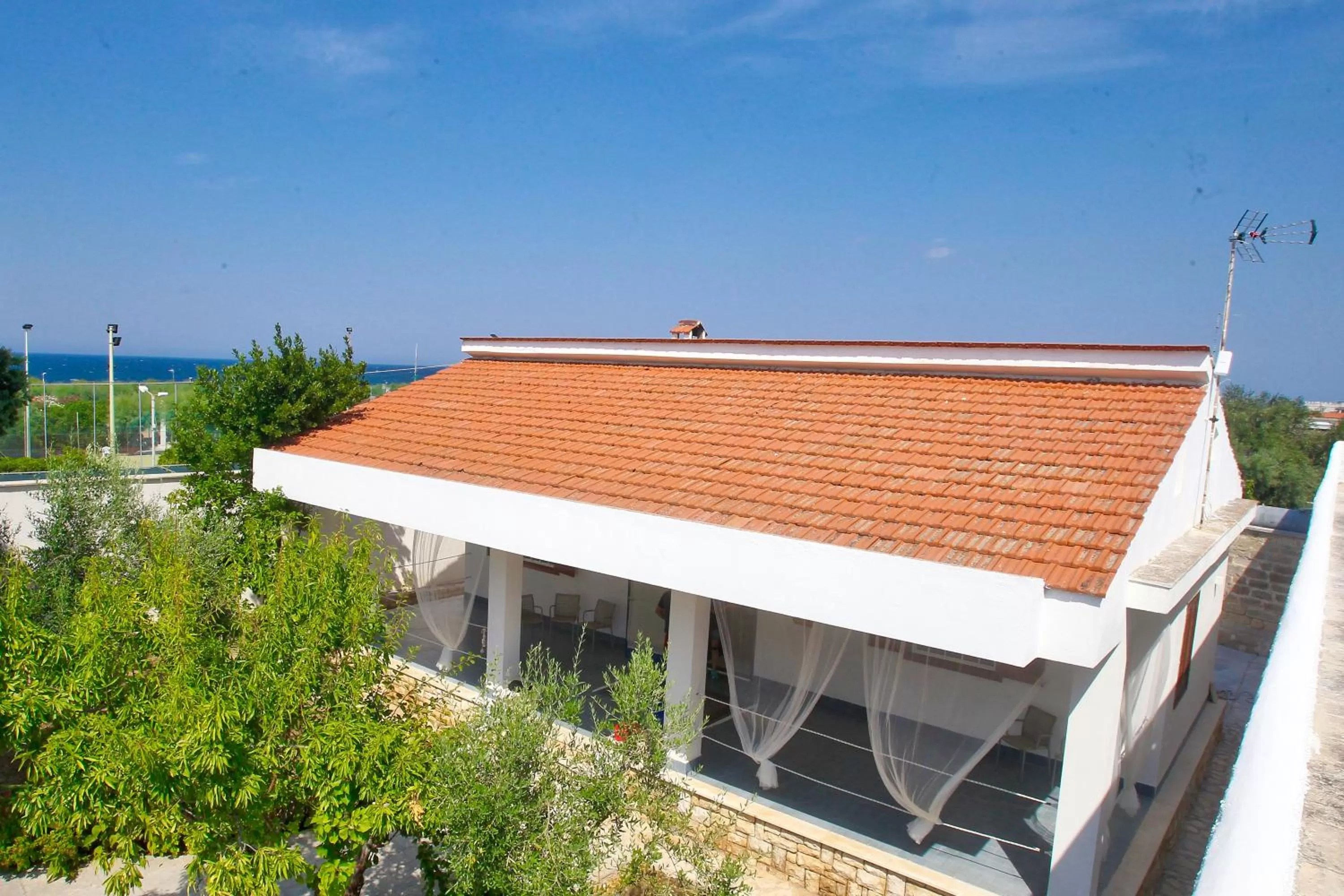 Property building in B&B villa al mare