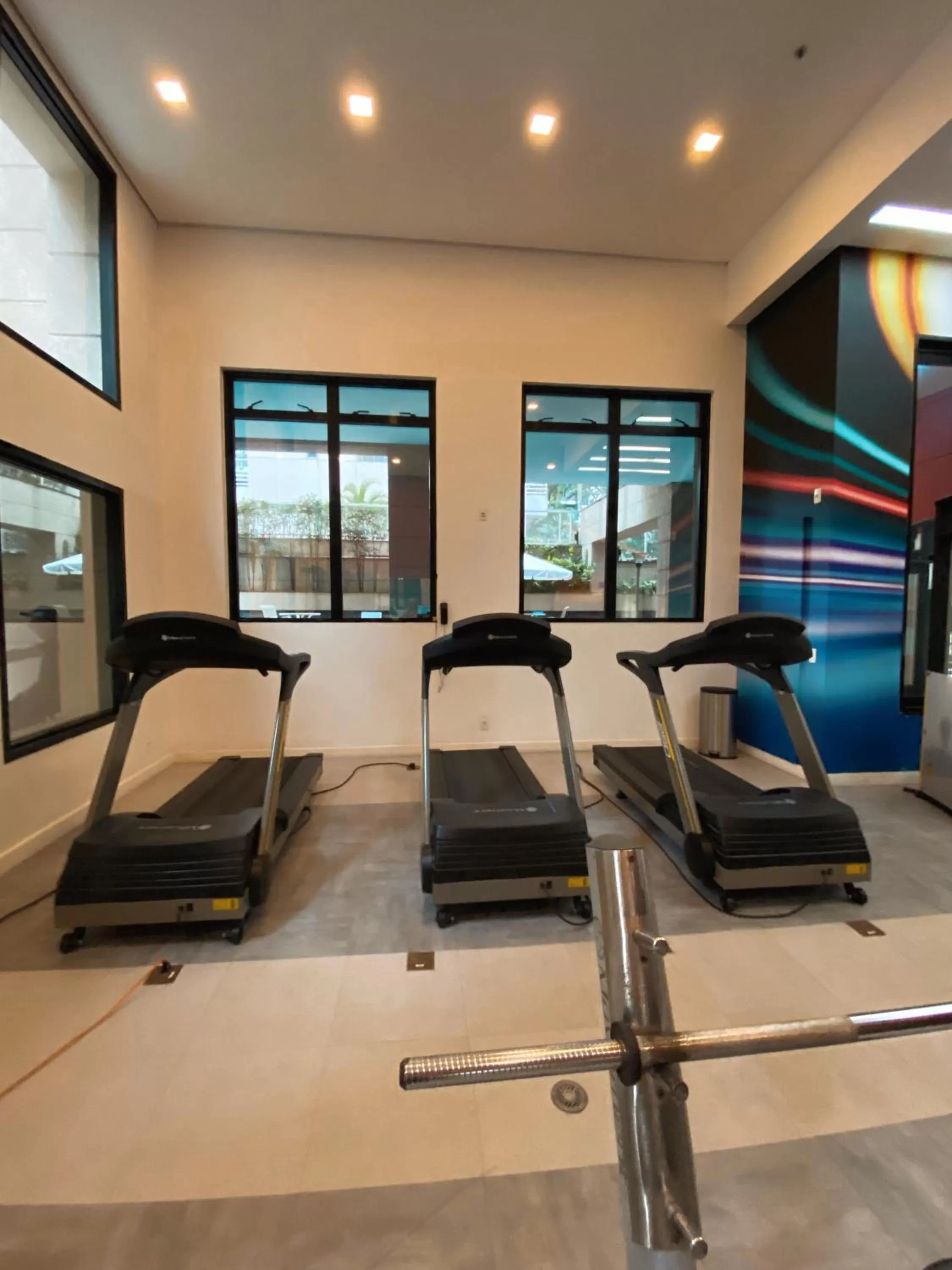 Fitness centre/facilities in São Paulo Moema Times Square - Suite LUXO