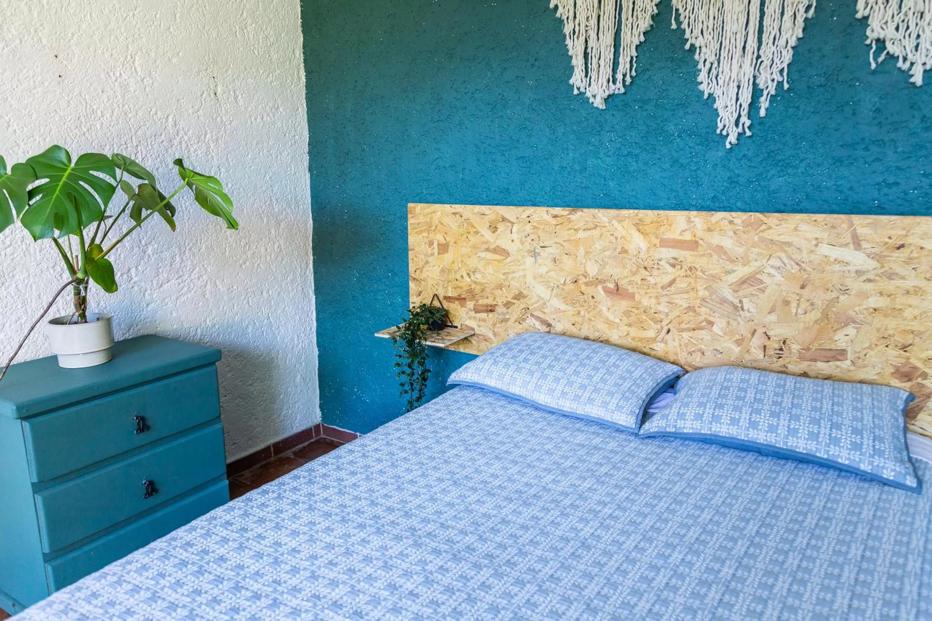 Photo of the whole room, Bed in Colibrí Turquesa