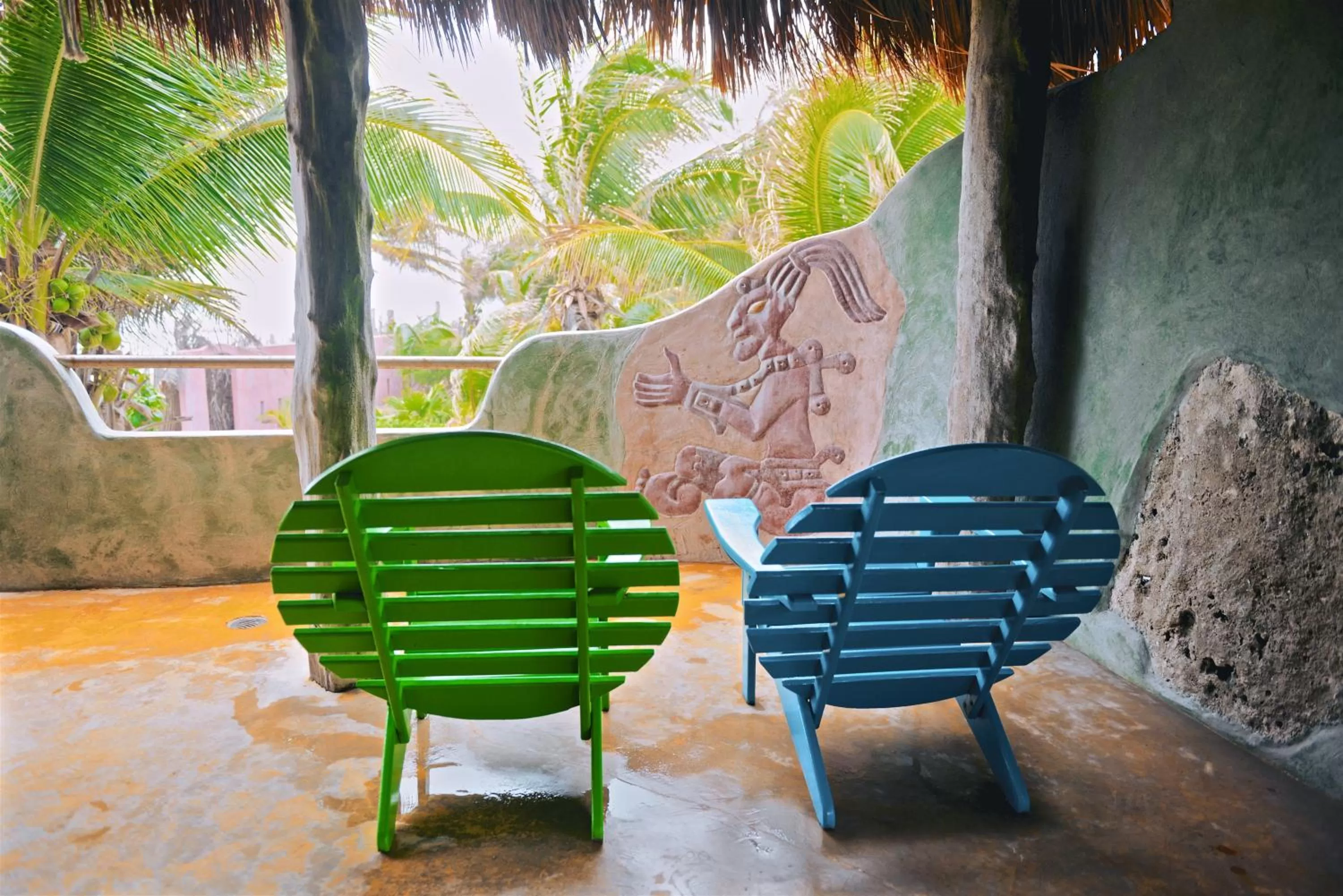 Balcony/Terrace in Zamas Hotel