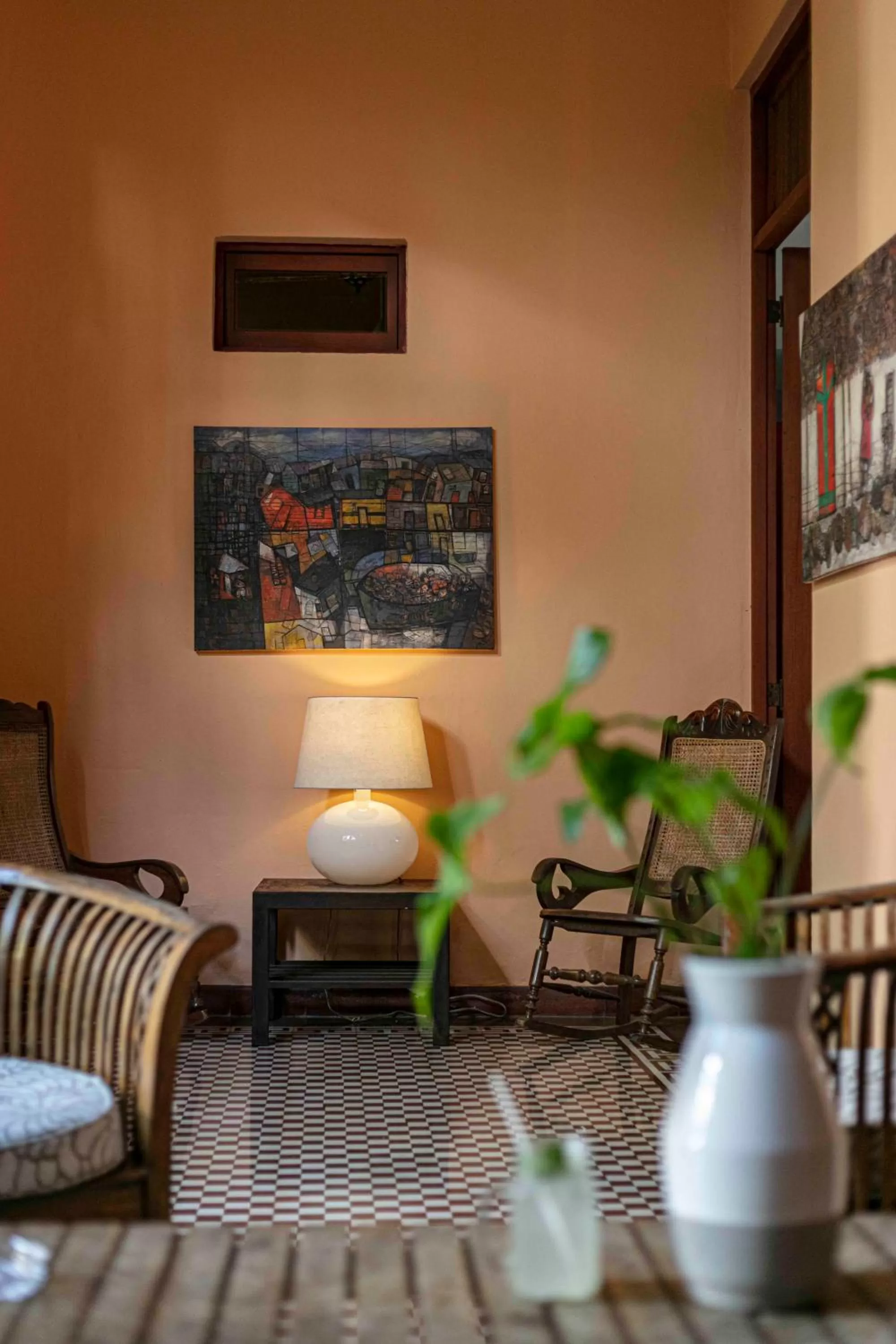 Seating Area in Hotel Villa Colonial