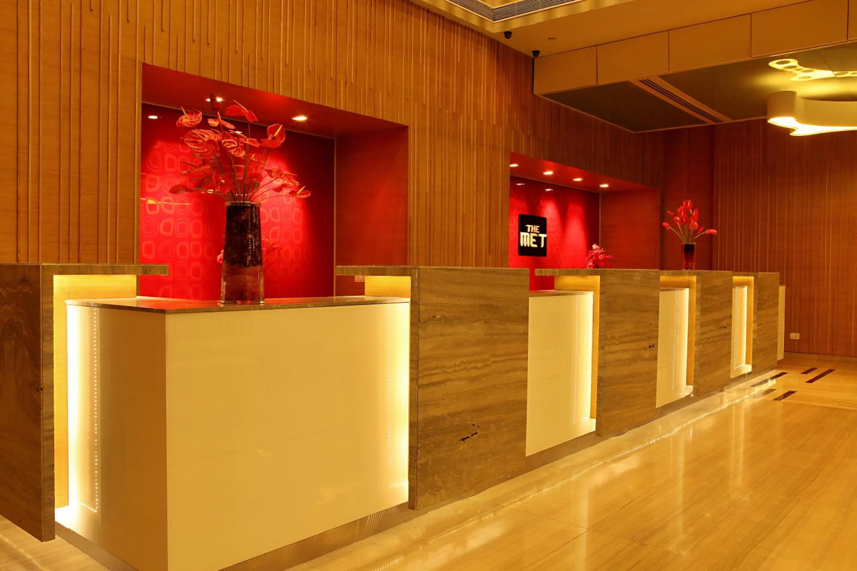 Lobby or reception in The Metropolitan Hotel & Spa New Delhi