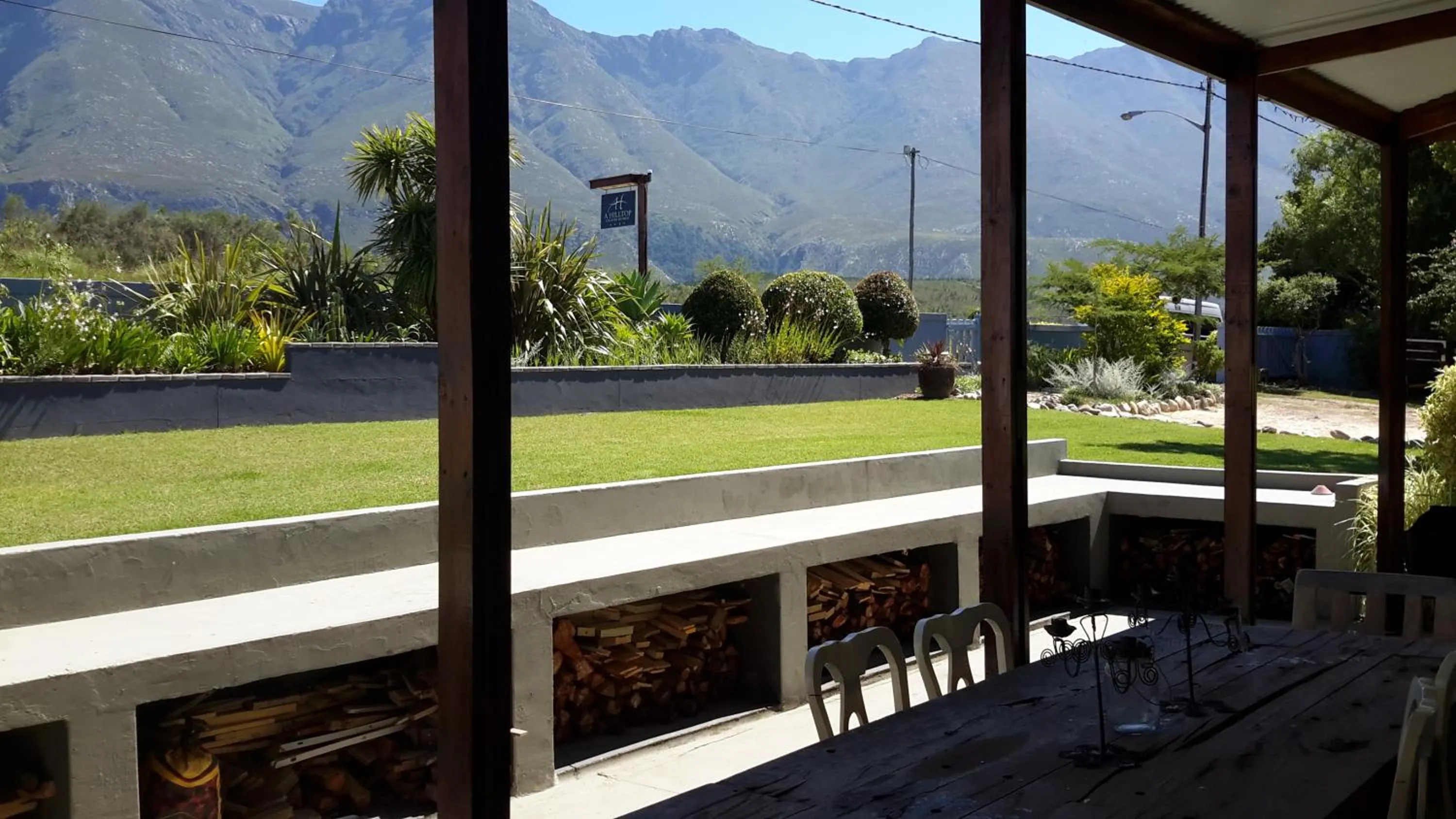 Mountain view in A Hilltop Country Retreat