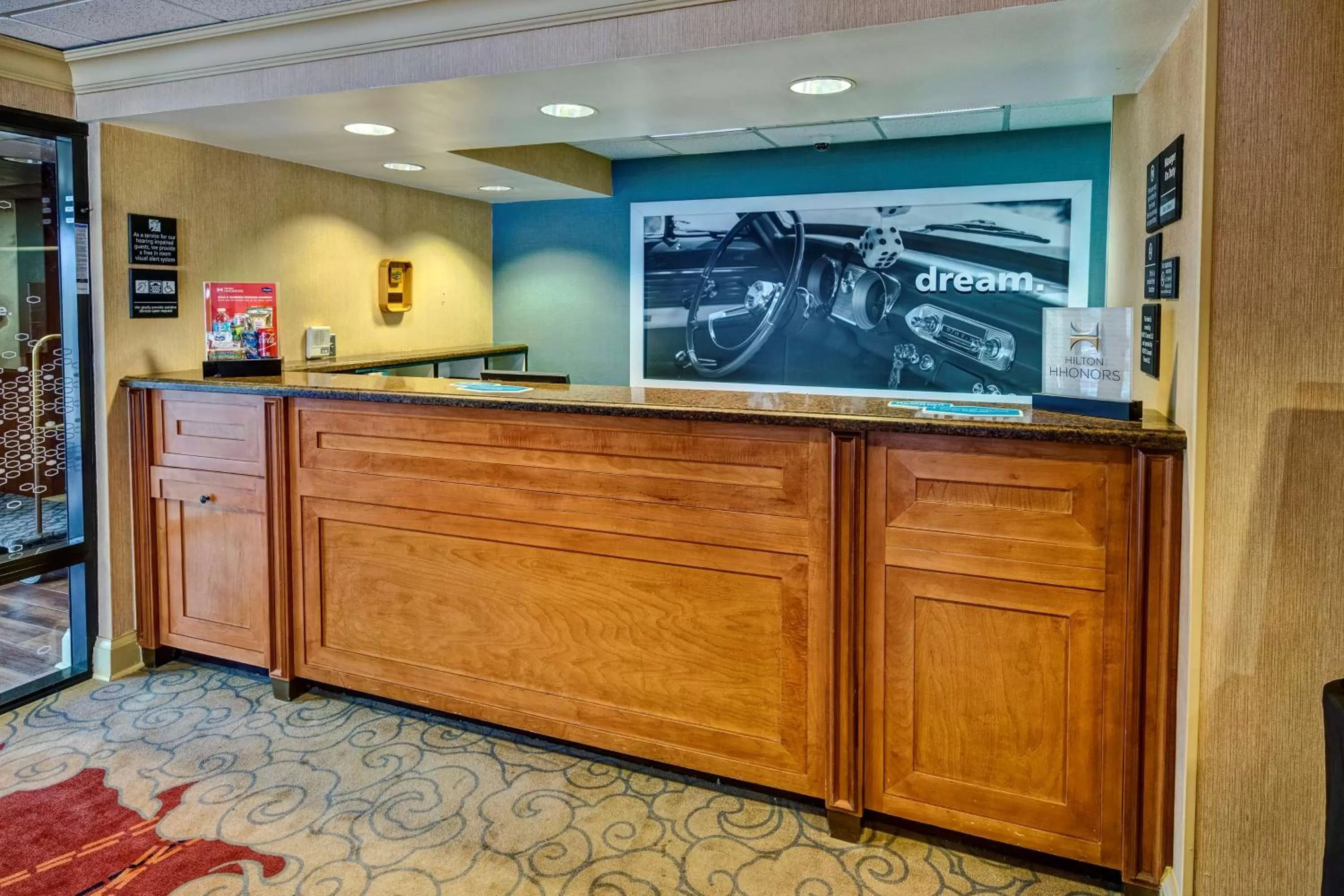 Lobby or reception in Hampton Inn Concord/Kannapolis