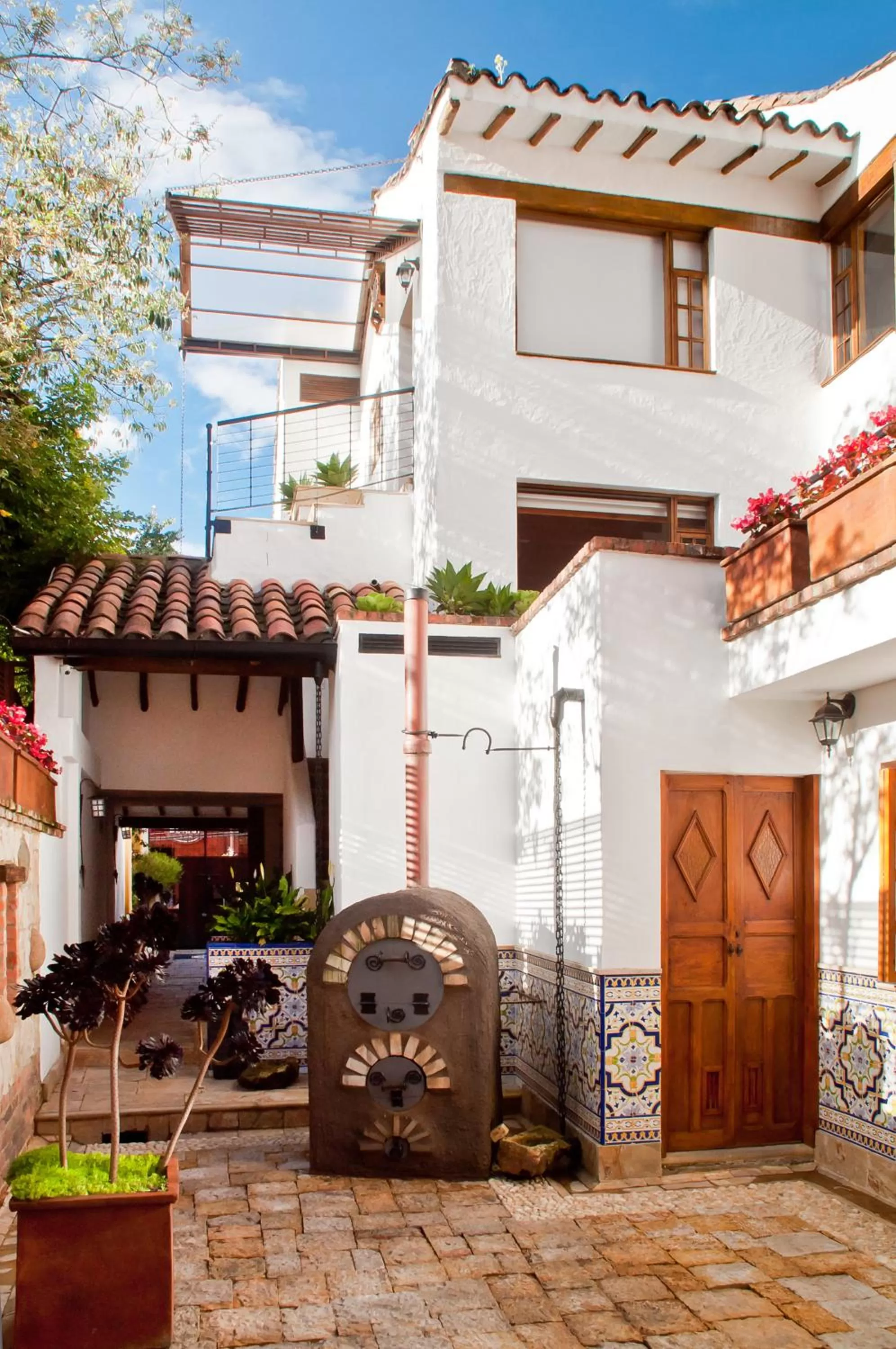 Property building in Hotel Casona Usaquen