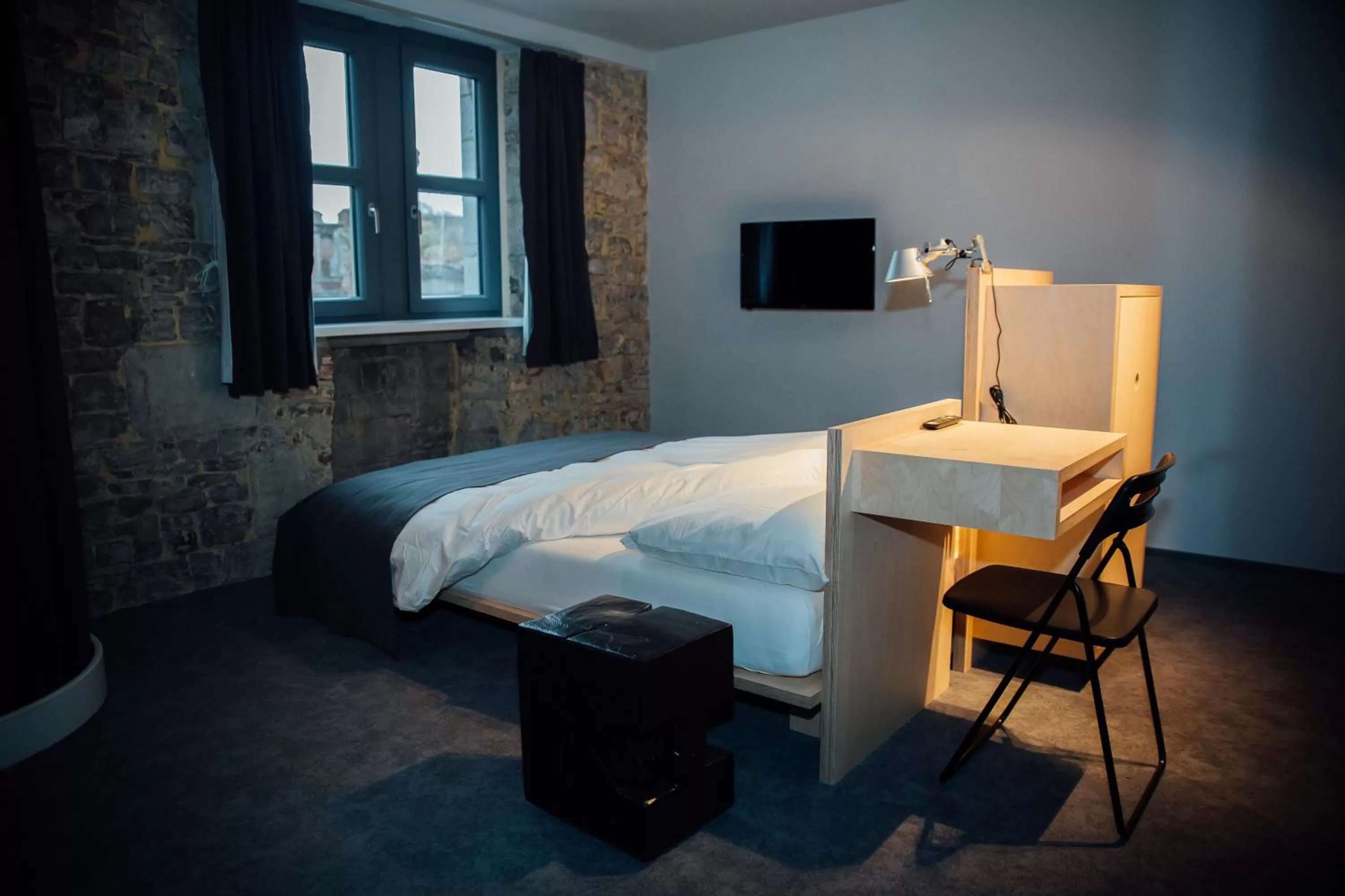 Bed in Auberge de l'Abbaye