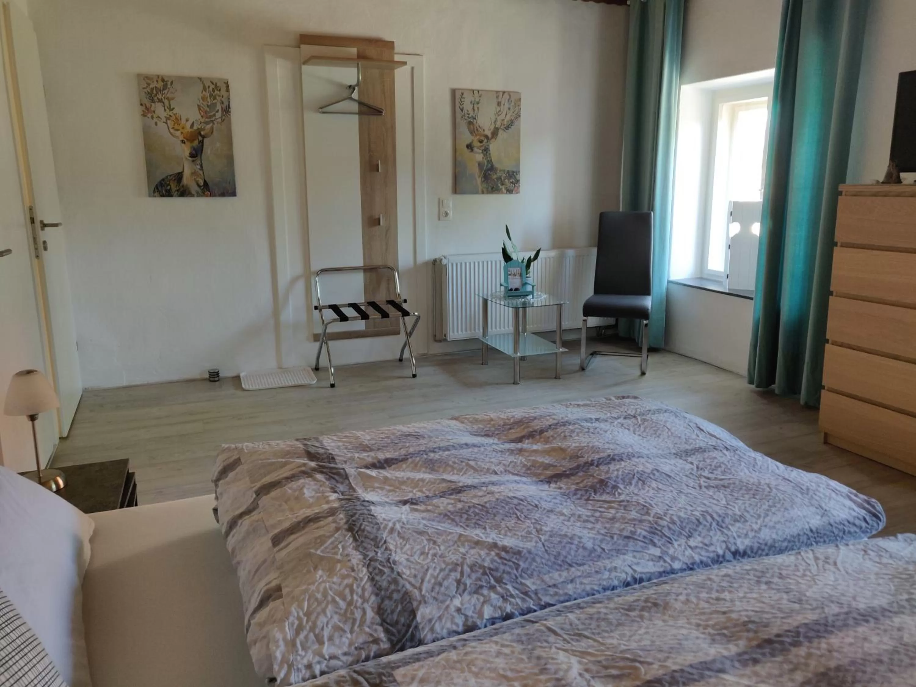 Seating area, Bed in B&B Leonhard 7