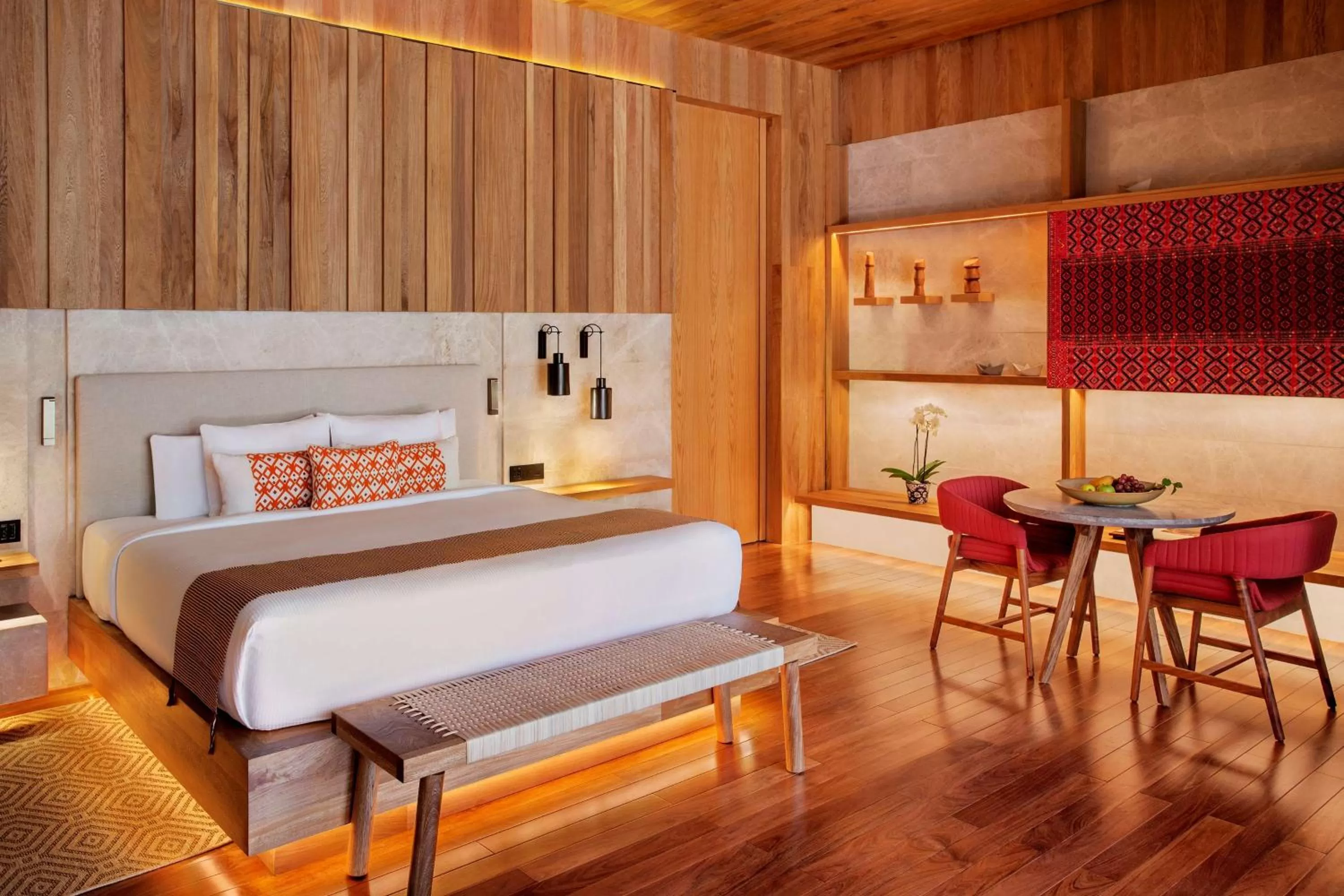 Photo of the whole room, Bed in Banyan Tree Mayakoba