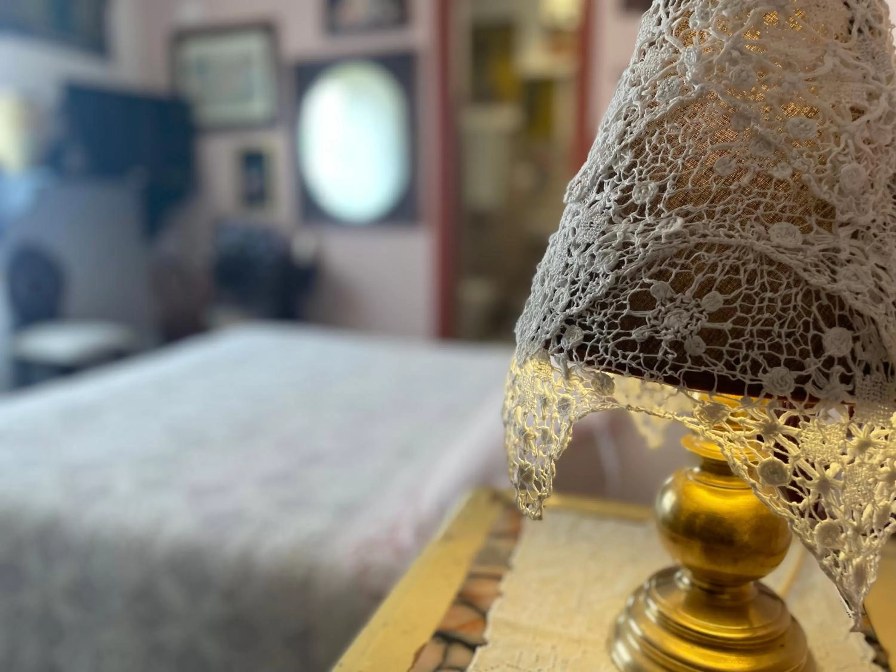 Decorative detail, Bed in B&B Villa Giorgia