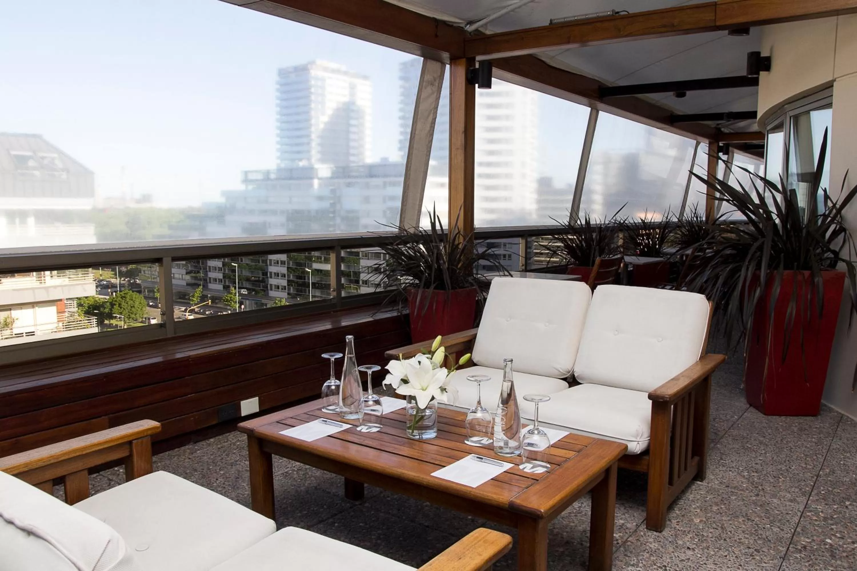 Balcony/Terrace in Hotel Madero Buenos Aires, WorldHotels Elite