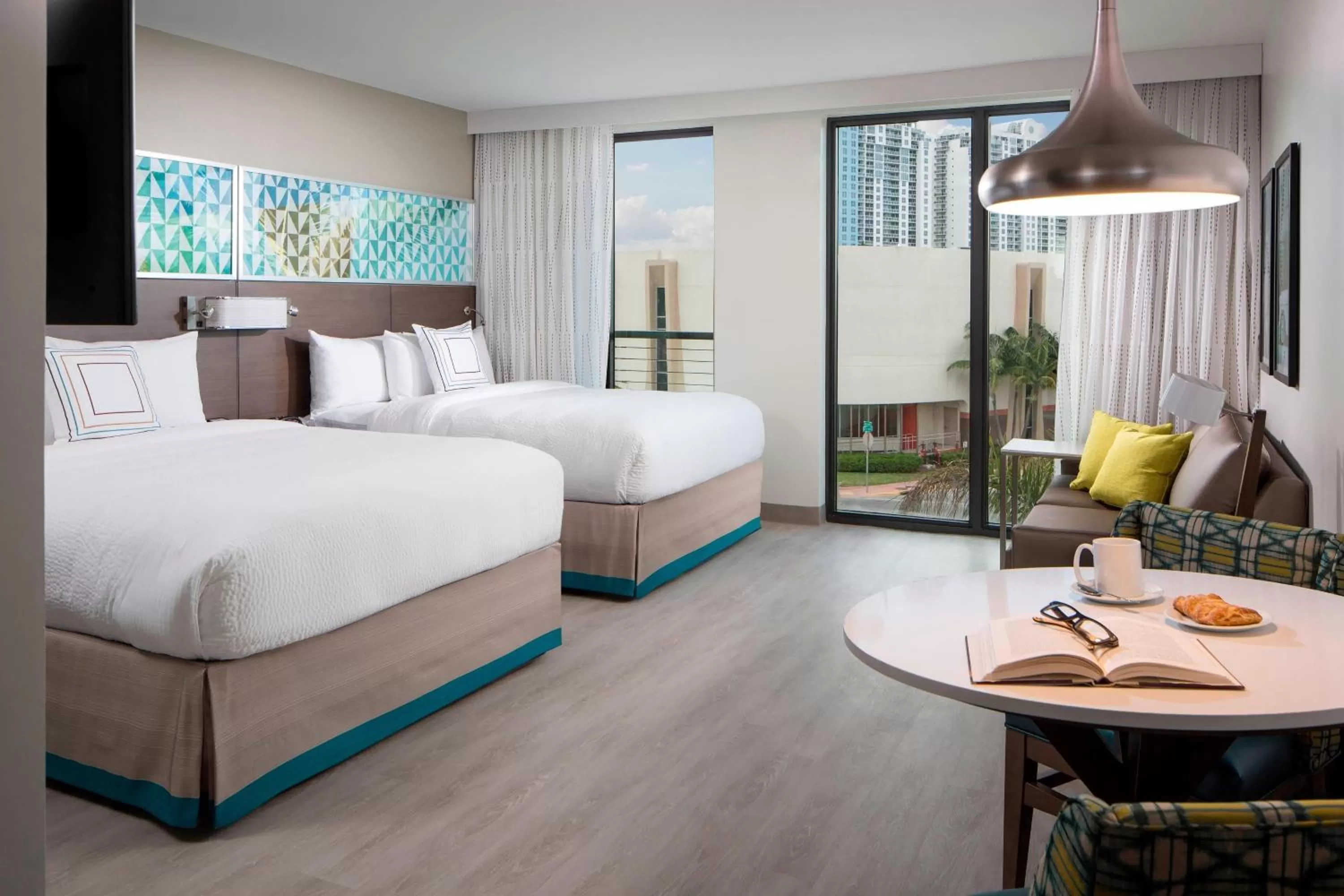 Bedroom, Bed in Residence Inn by Marriott Miami Beach South Beach