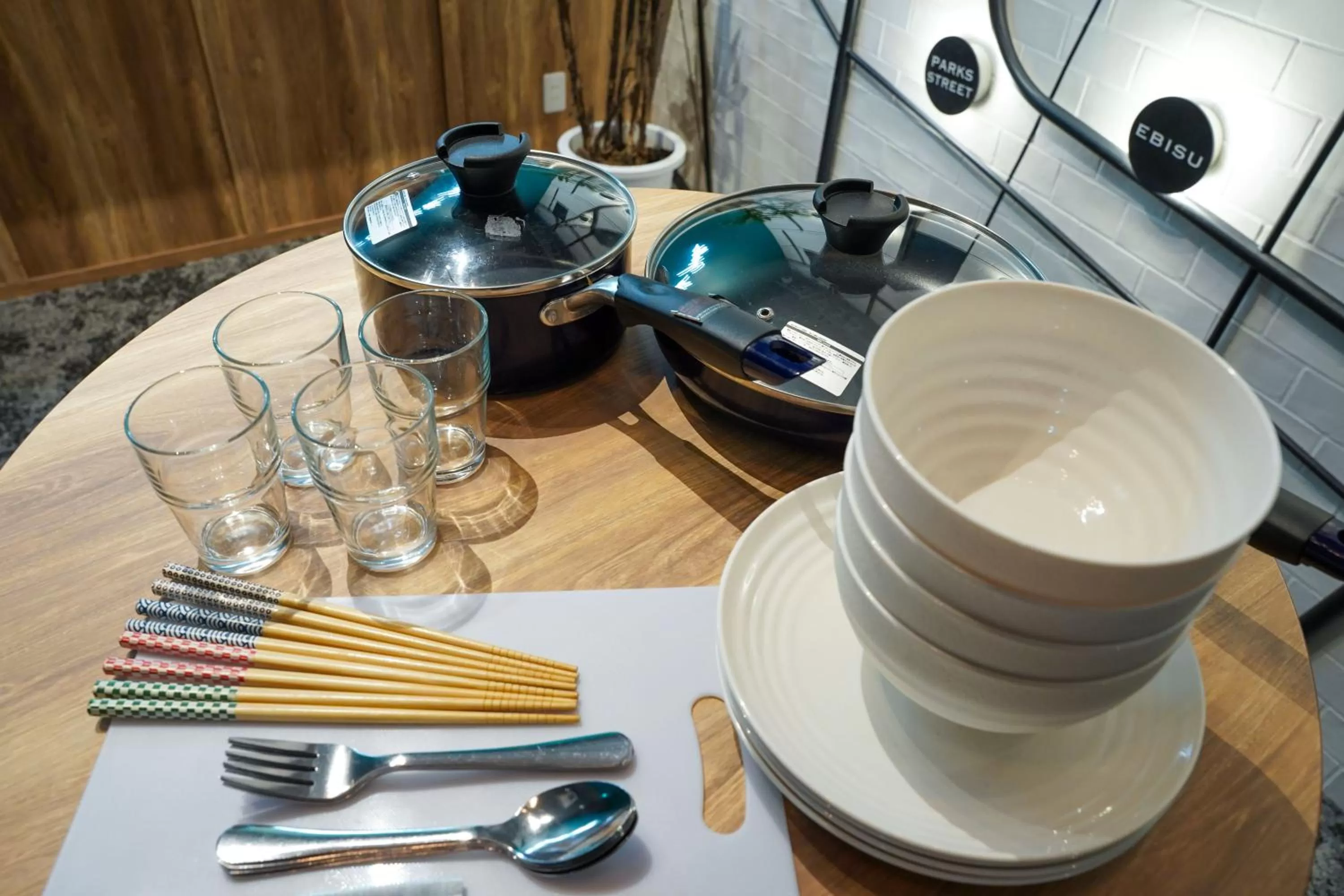 Kitchen or kitchenette in Hotel S-Presso East