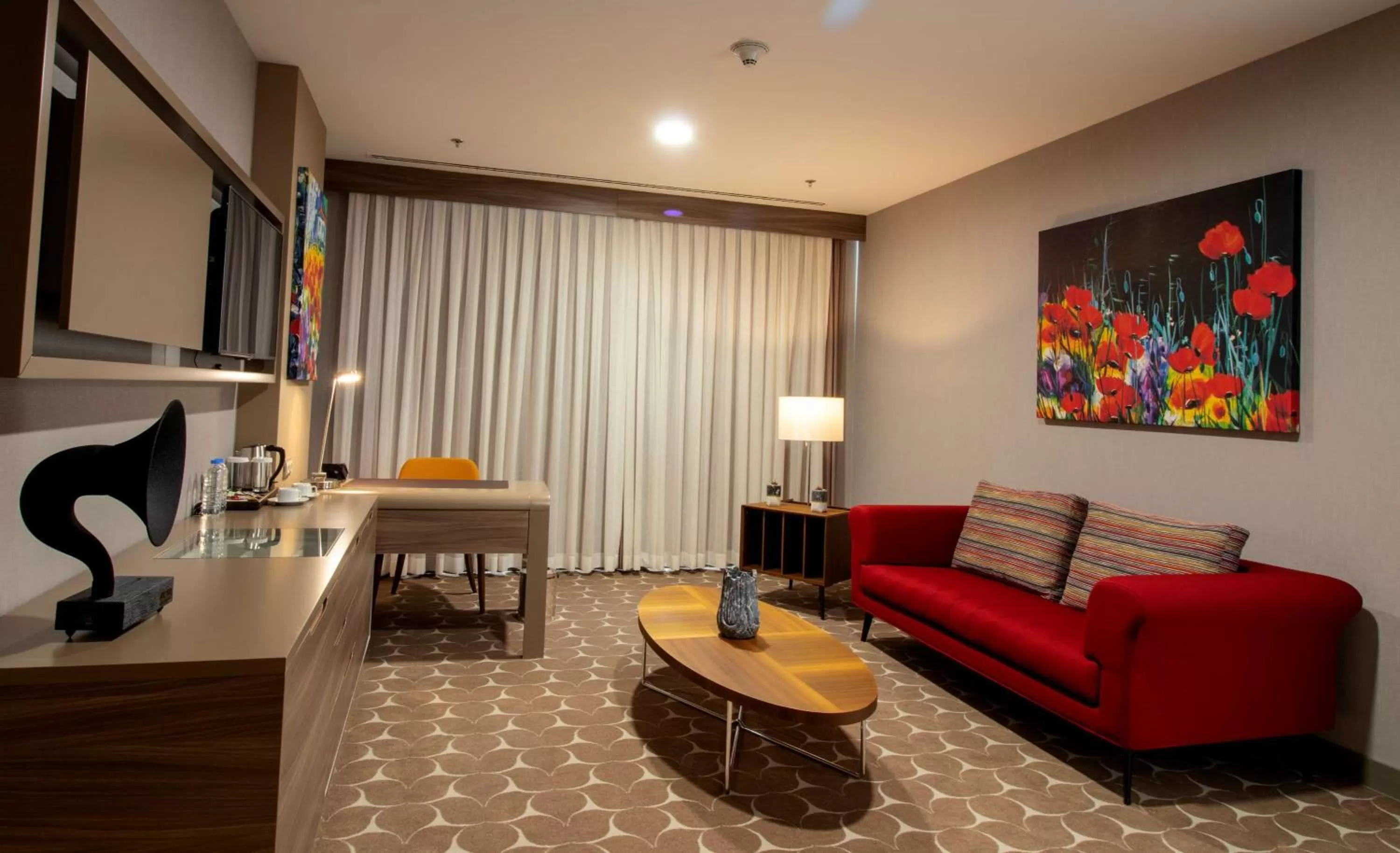 Living room in DoubleTree by Hilton Ankara Incek