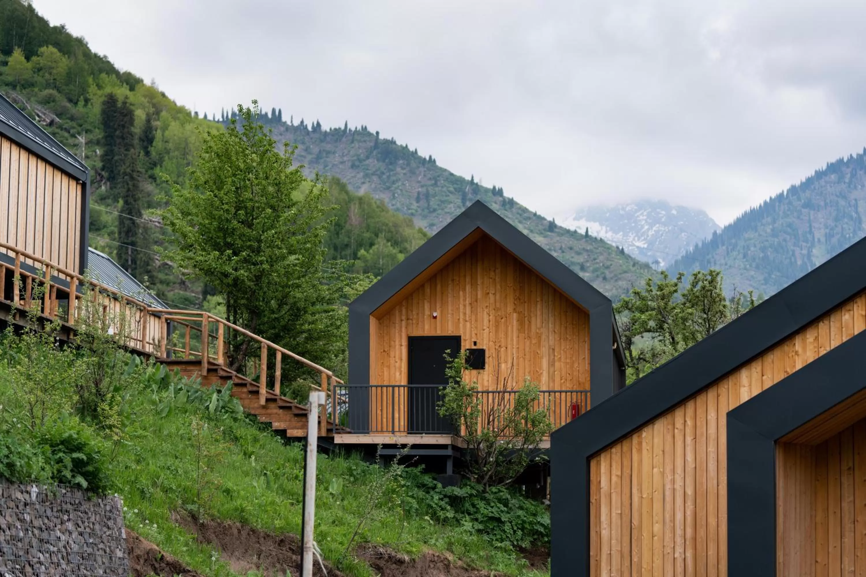 Mountain view in Qazaq Auyl Eco Hotel