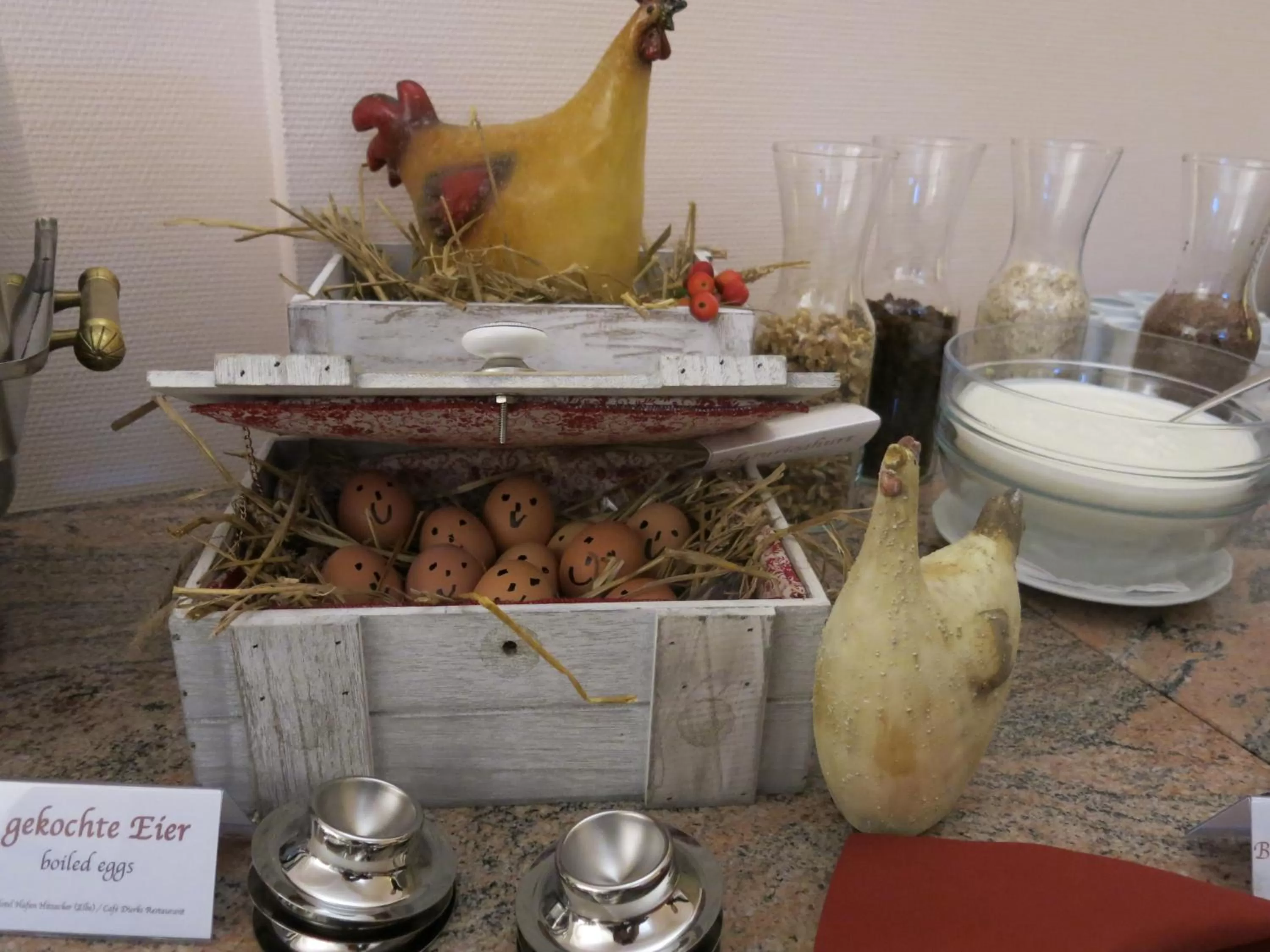 Buffet breakfast in Hotel Hafen Hitzacker - Elbe